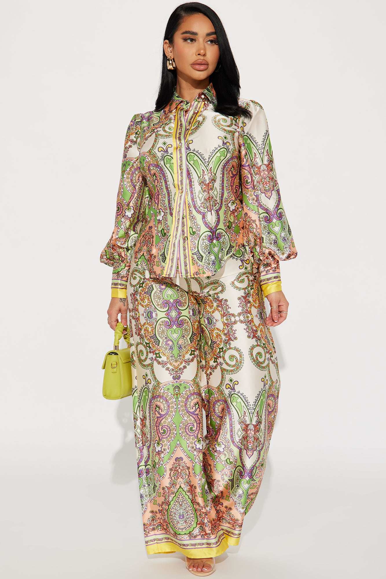 Maldives Satin Pant Set