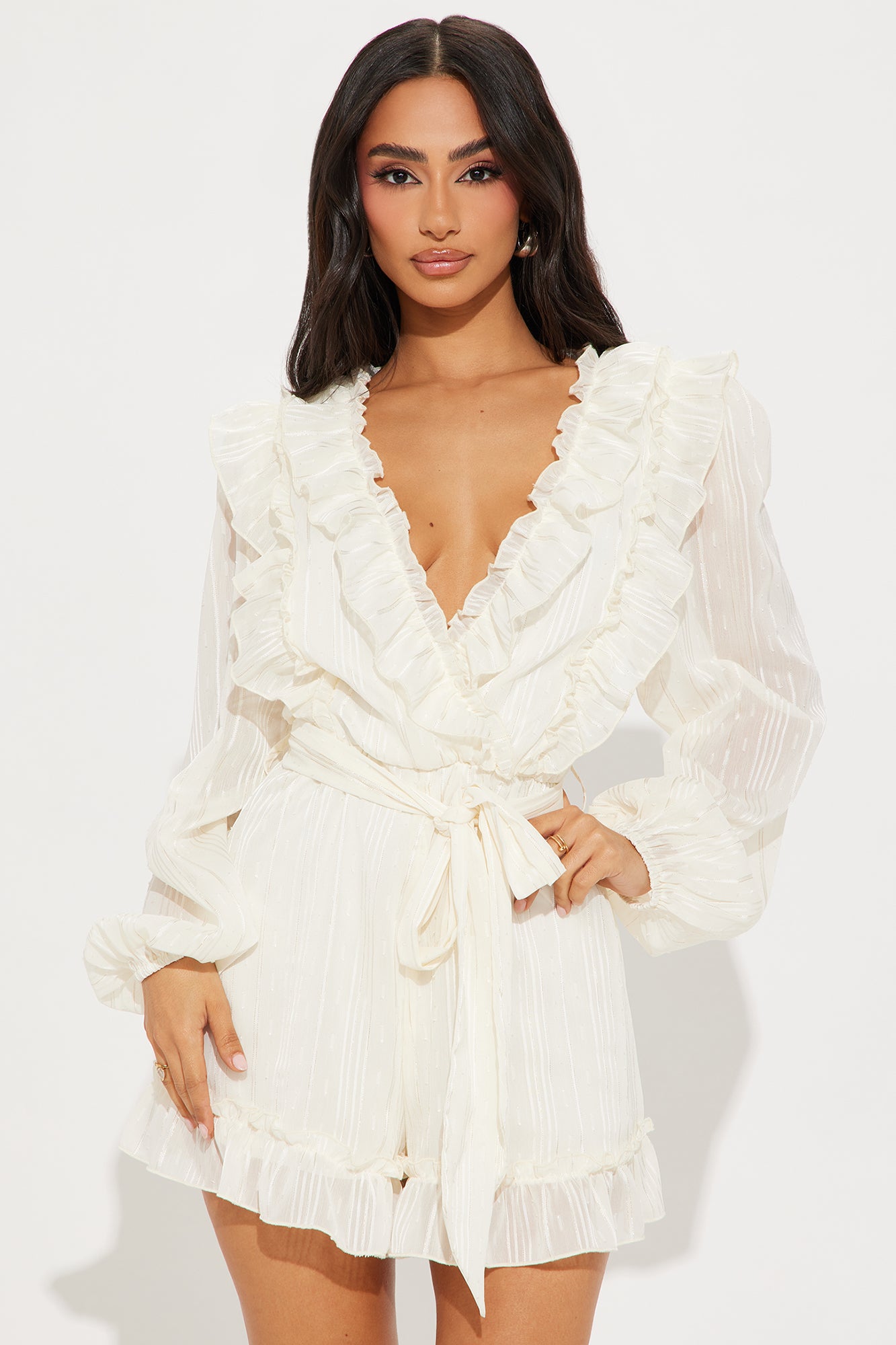 Roxanna Ruffle Romper