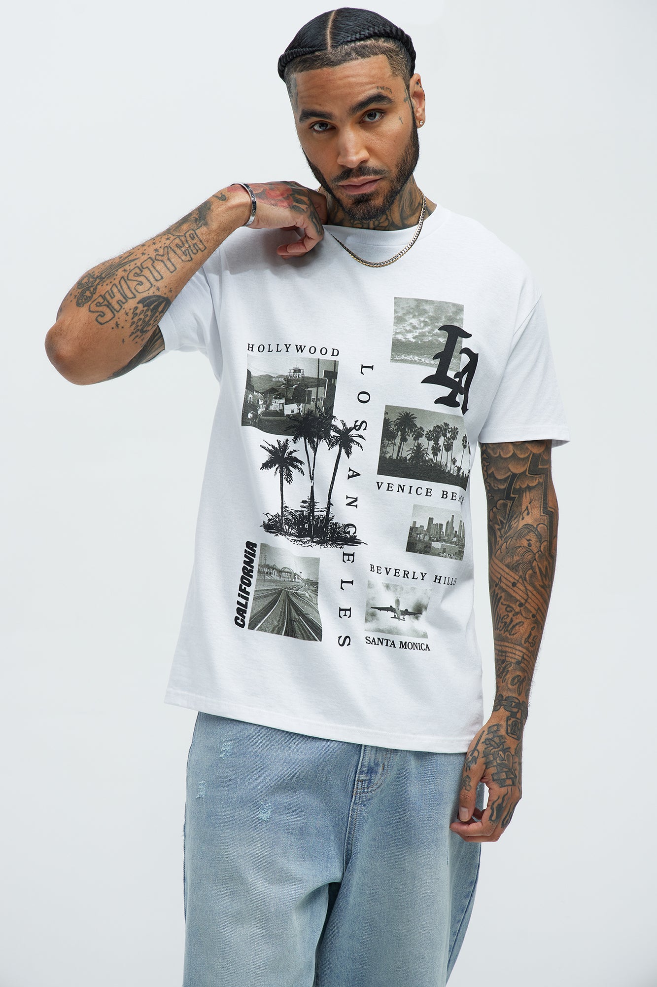 LA Collage Short Sleeve Tee
