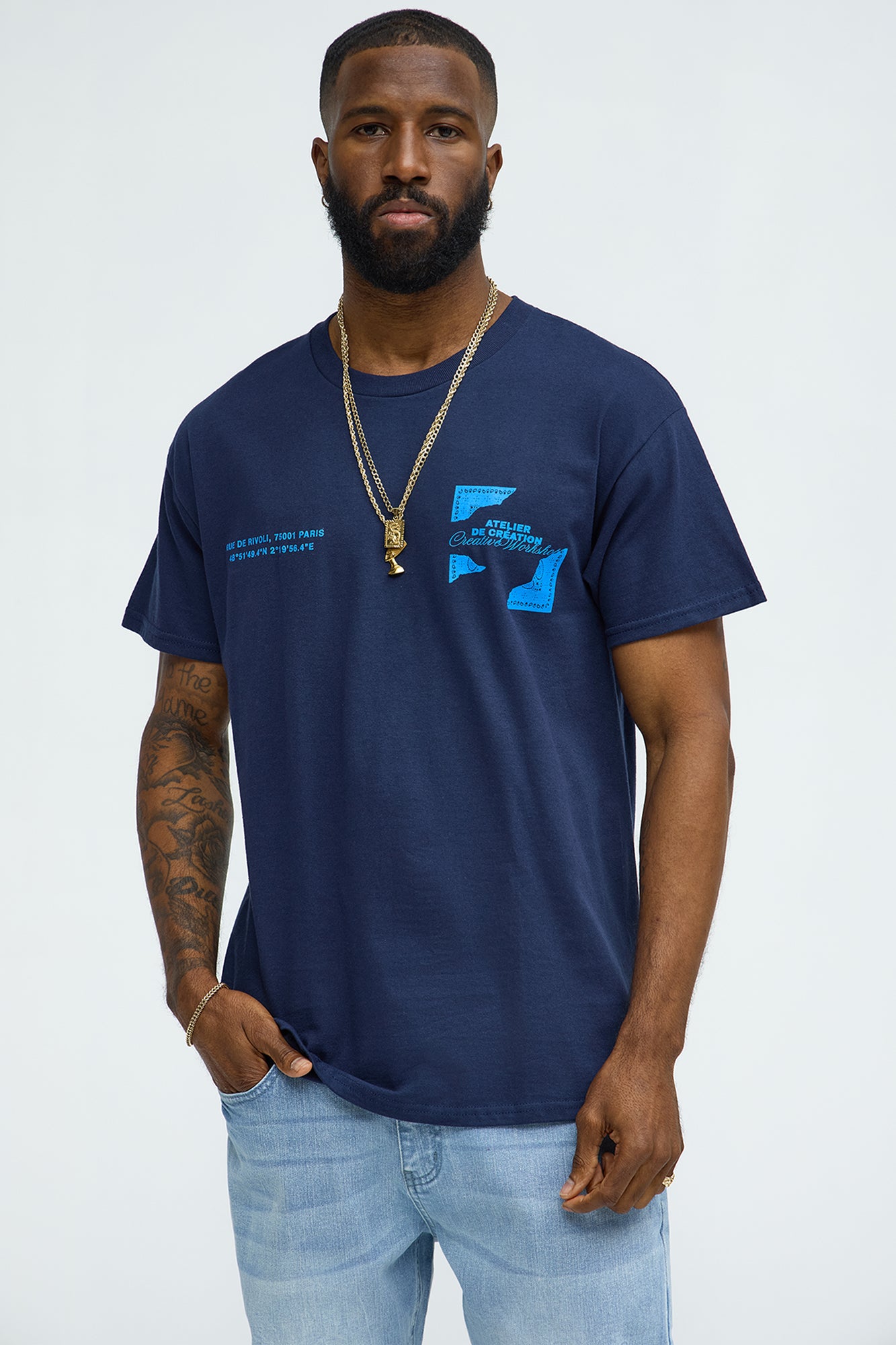 Atelier De Creation Short Sleeve Tee