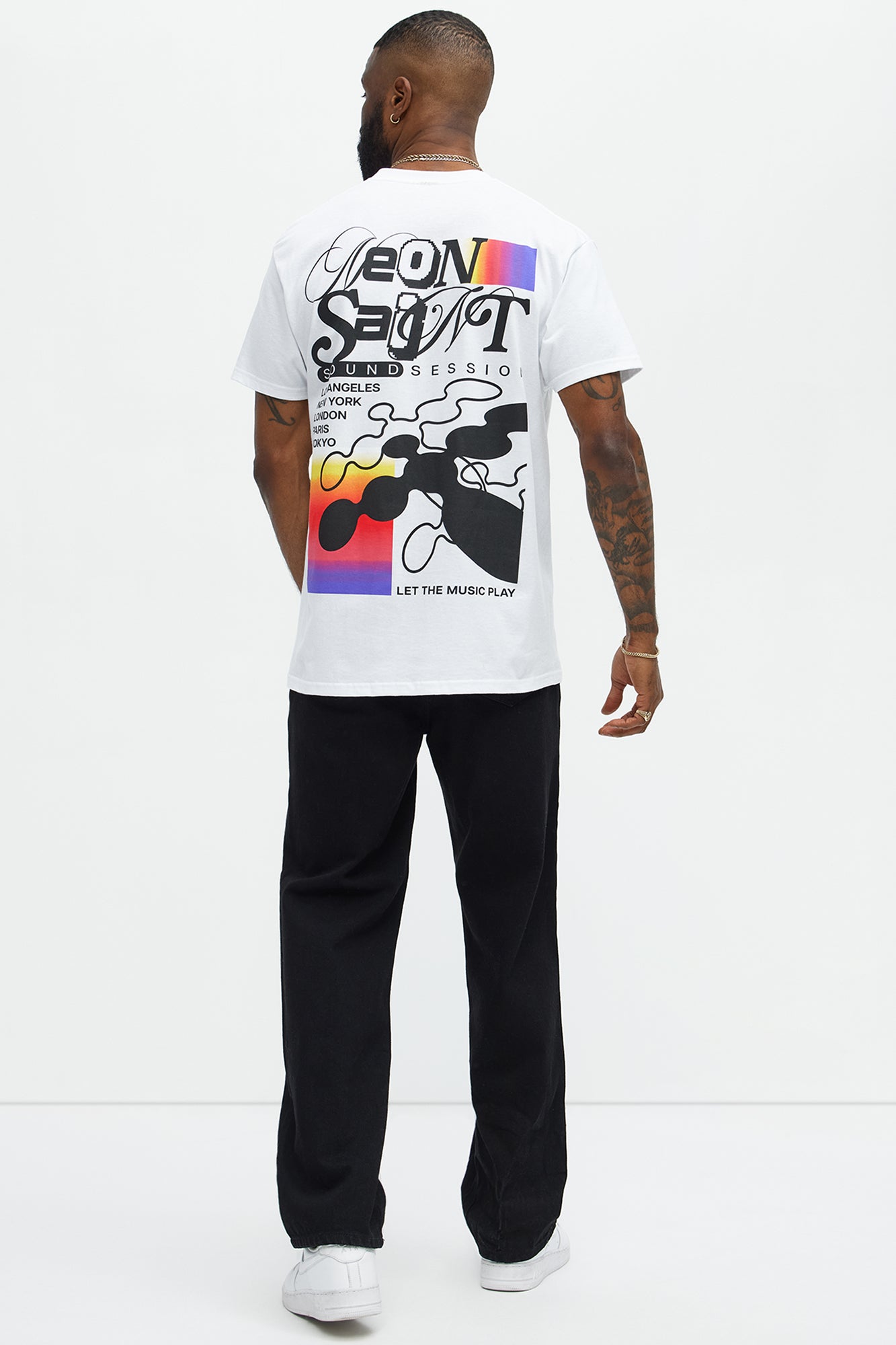 Neon Saint Sound Short Sleeve Tee