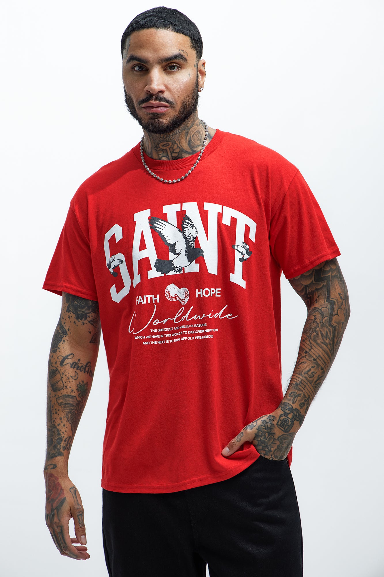 Saint Faith Hope Short Sleeve Tee