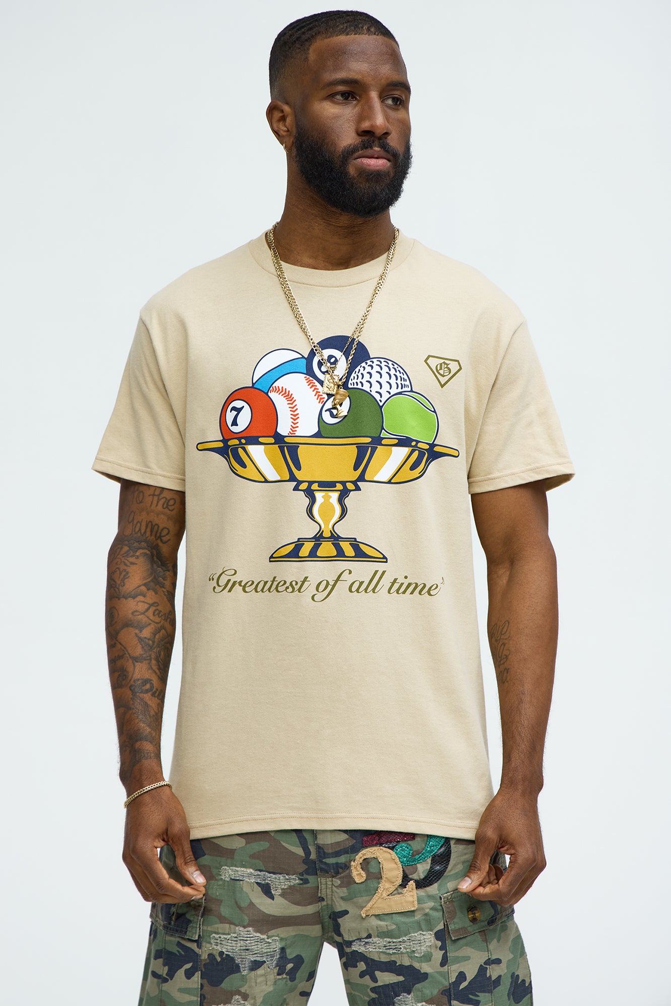 Sports GOAT Short Sleeve Tee