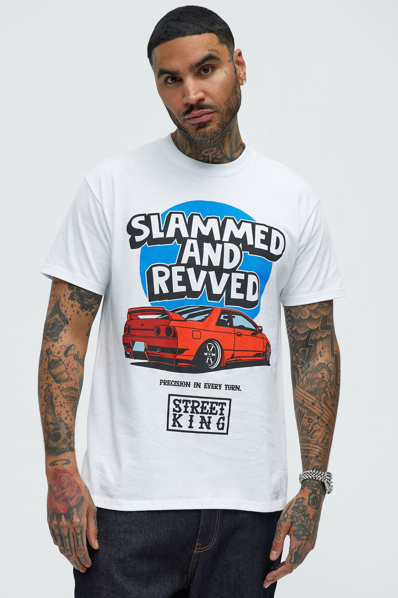 Slammed And Revved Short Sleeve Tee