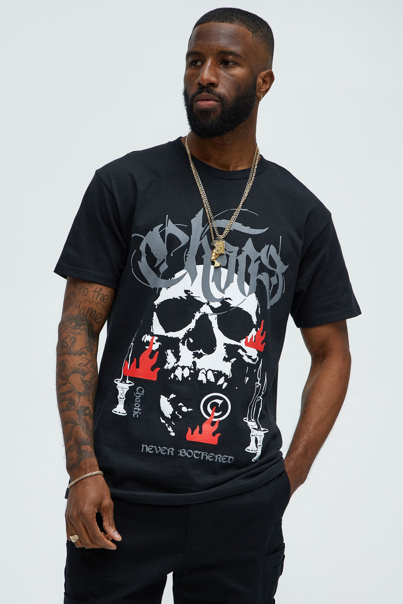 Chaos Never Short Sleeve Tee
