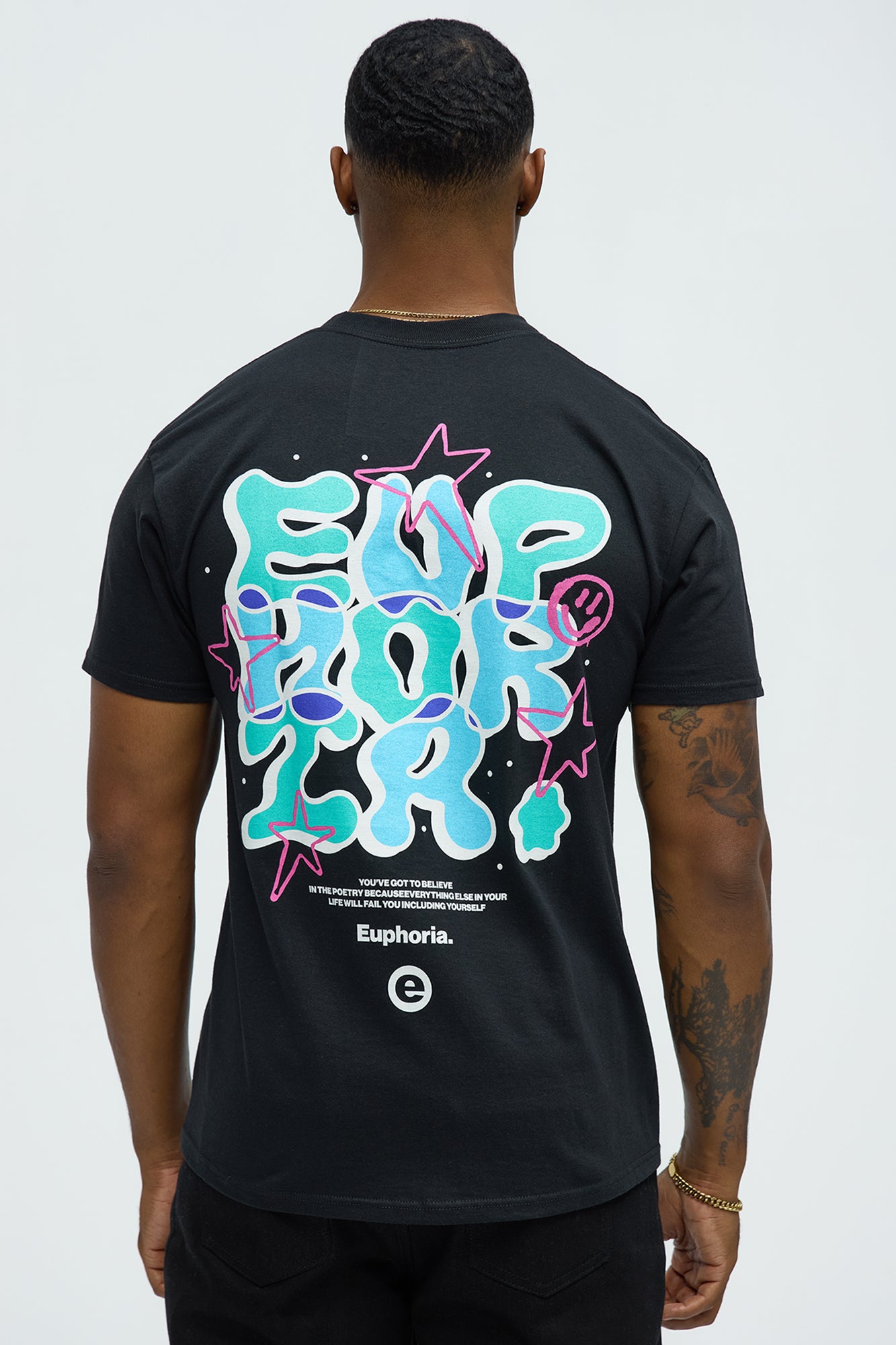 Euphoria Stars Short Sleeve Tee