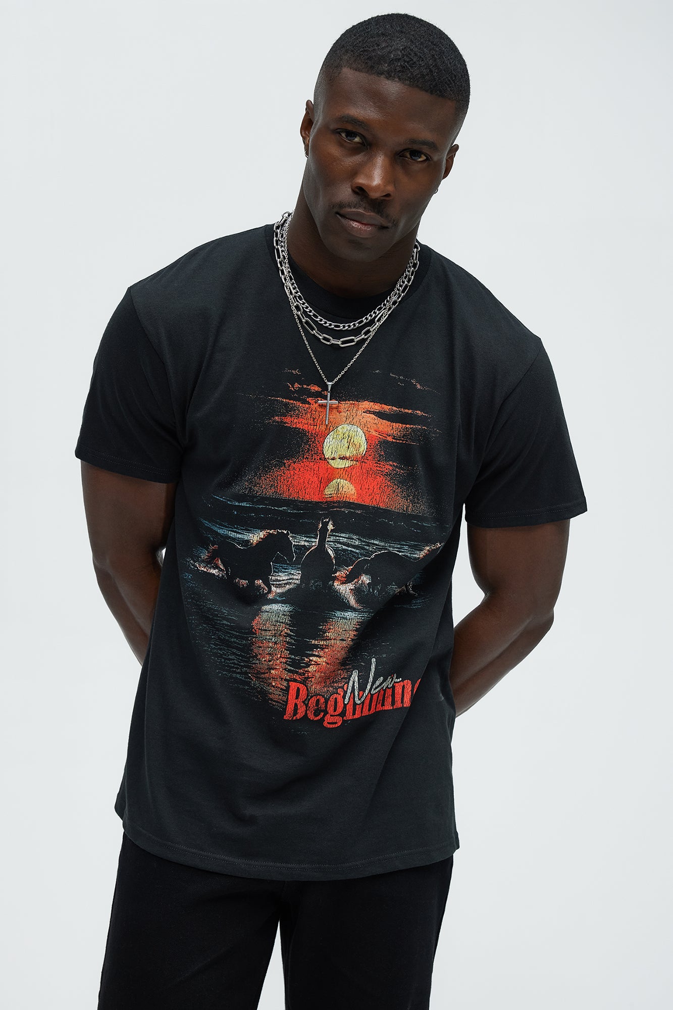 New Beginnings Are Ahead Short Sleeve Tee
