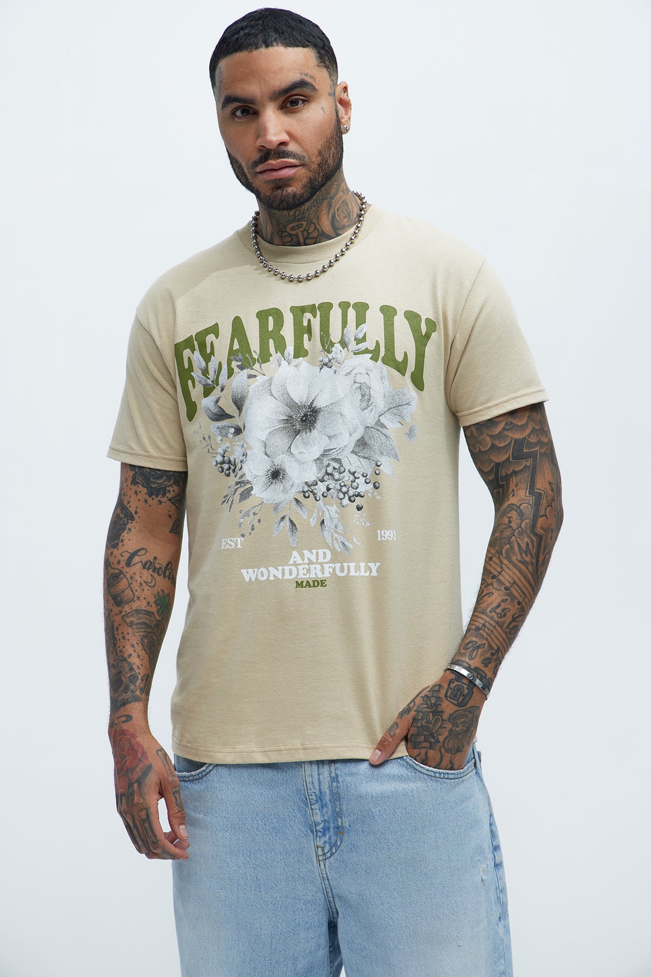 Fearfully And Wonderfully Short Sleeve Tee