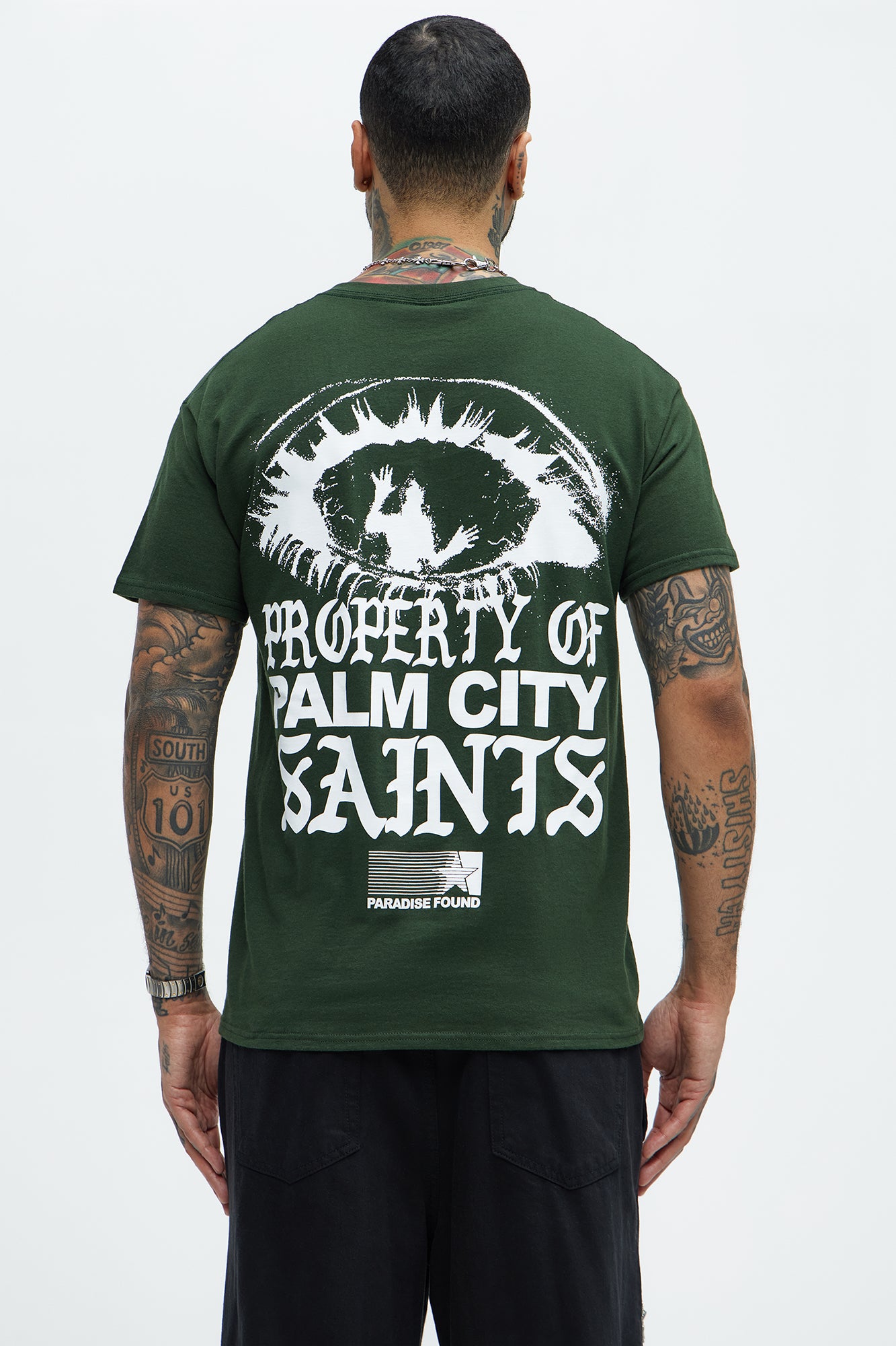 Property Of Palm City Saints Short Sleeve Tee