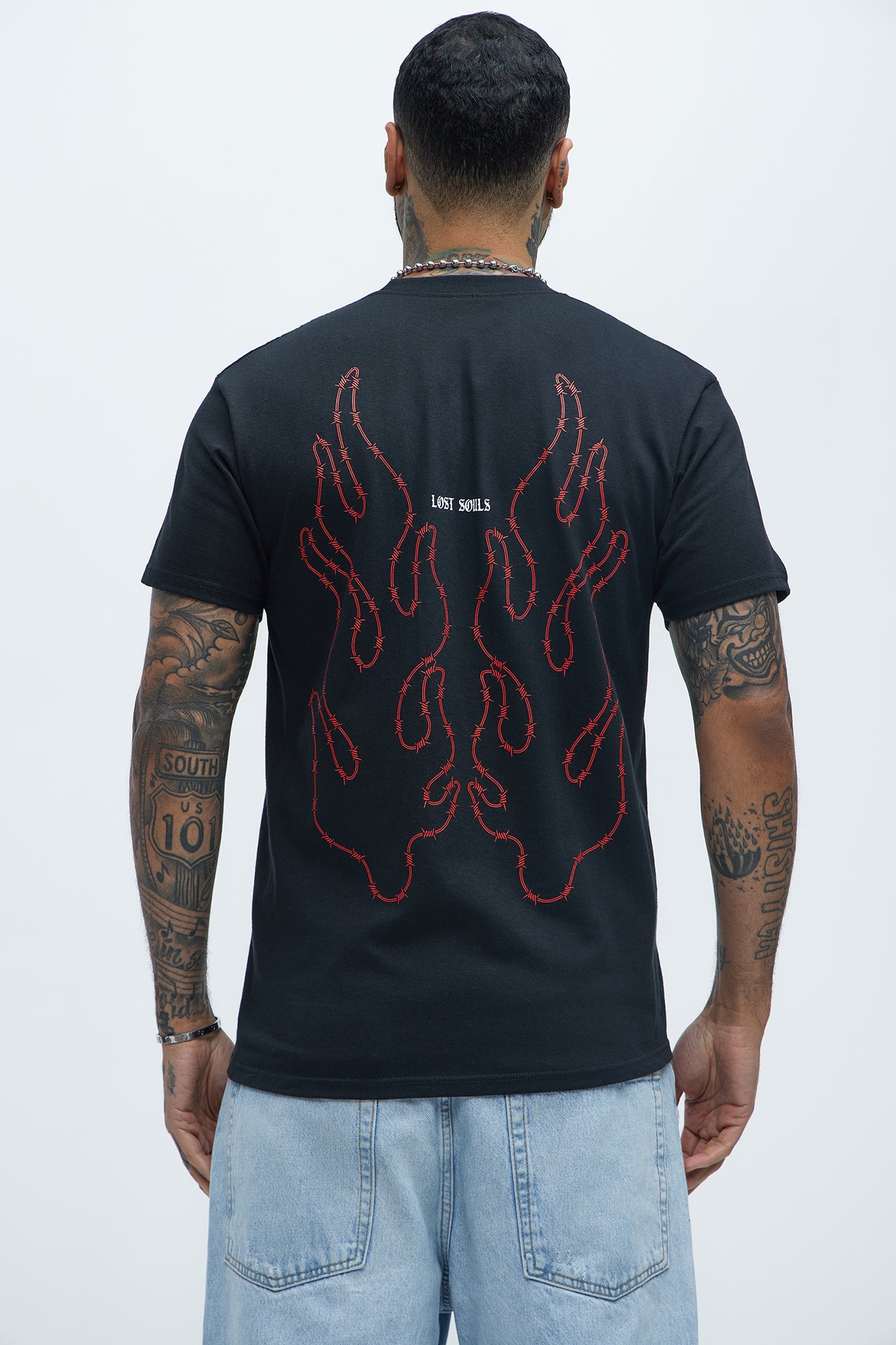 Lost Souls Find Grace Short Sleeve Tee