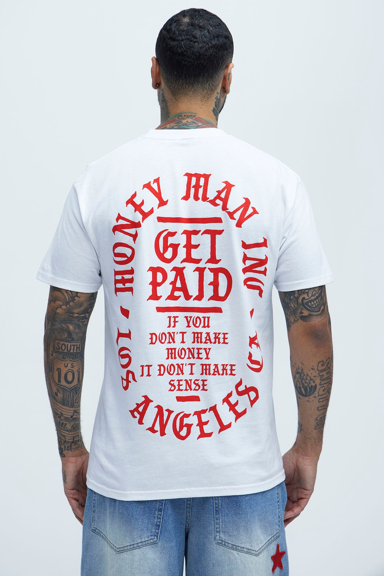 Money Man Paid Short Sleeve Tee