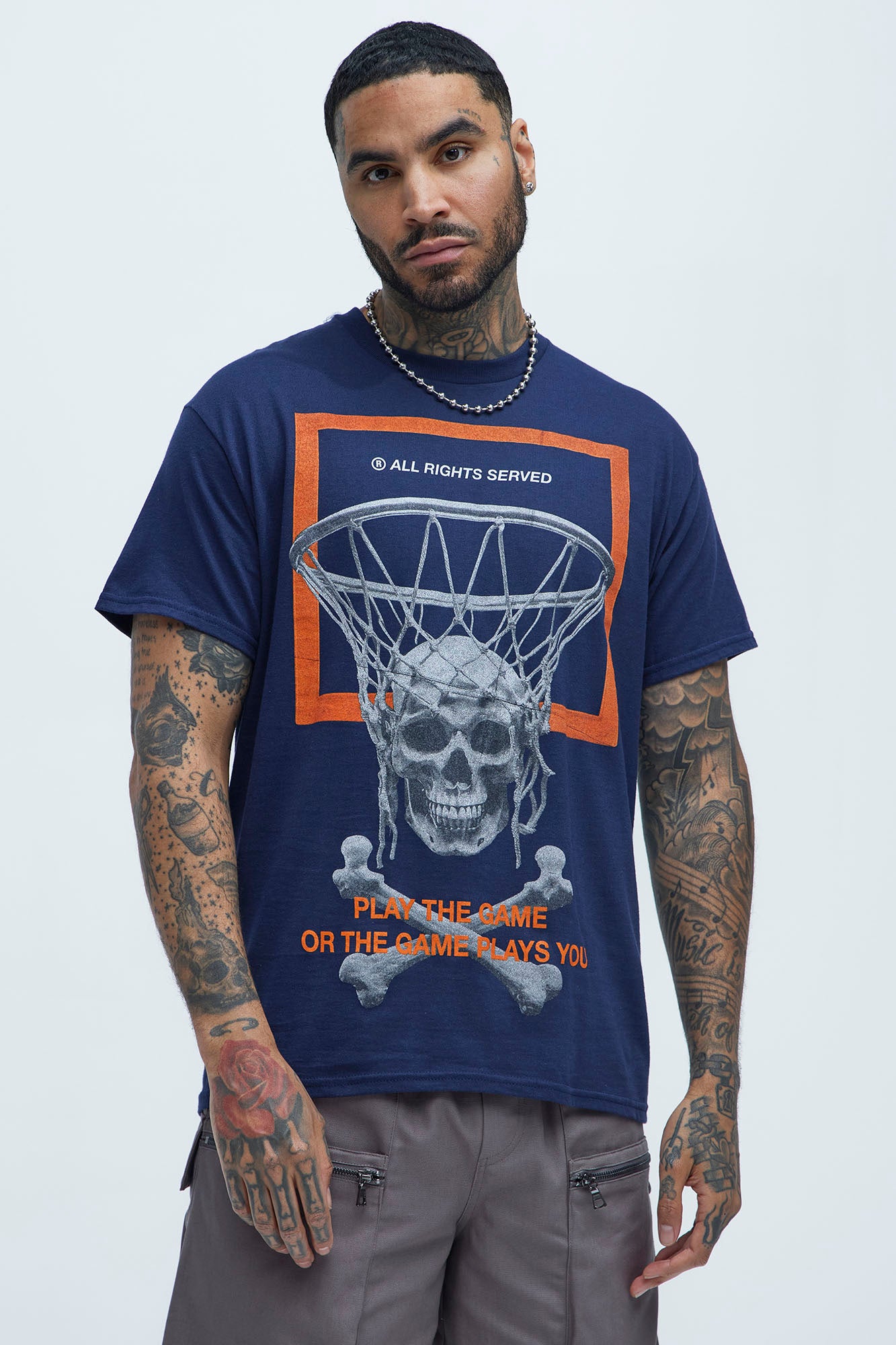Hoops Served Short Sleeve Tee
