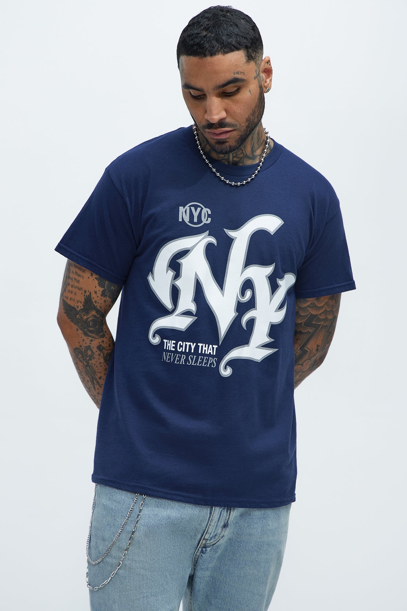 NY Never Sleeps Short Sleeve Tee