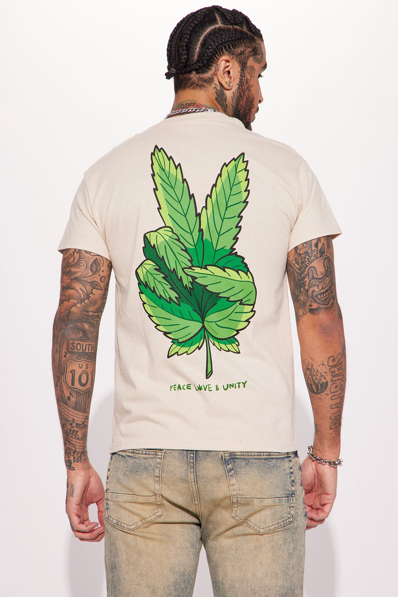 Peace Love And Unity Short Sleeve Tee