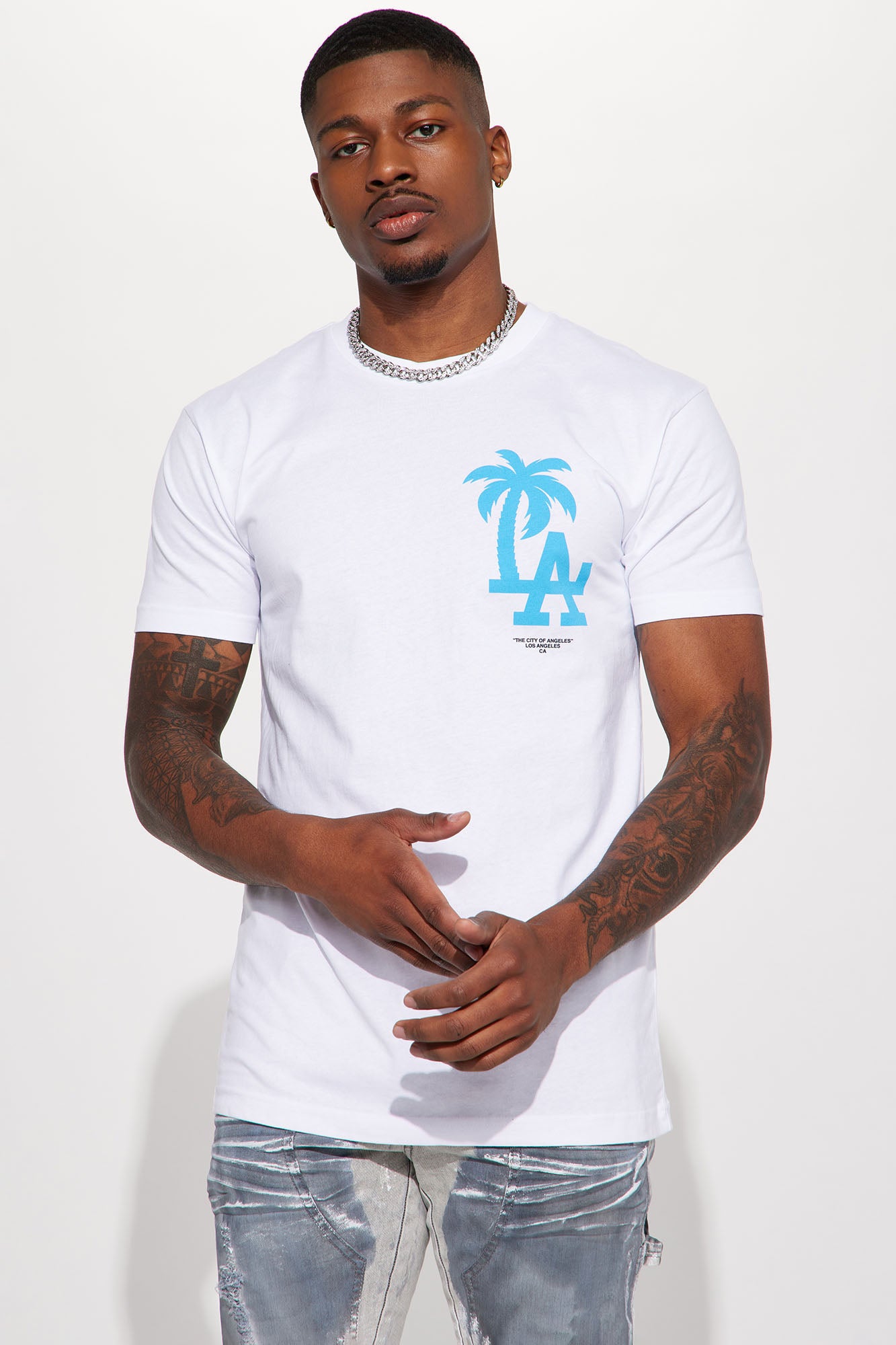 LA Palm Tree Short Sleeve Tee