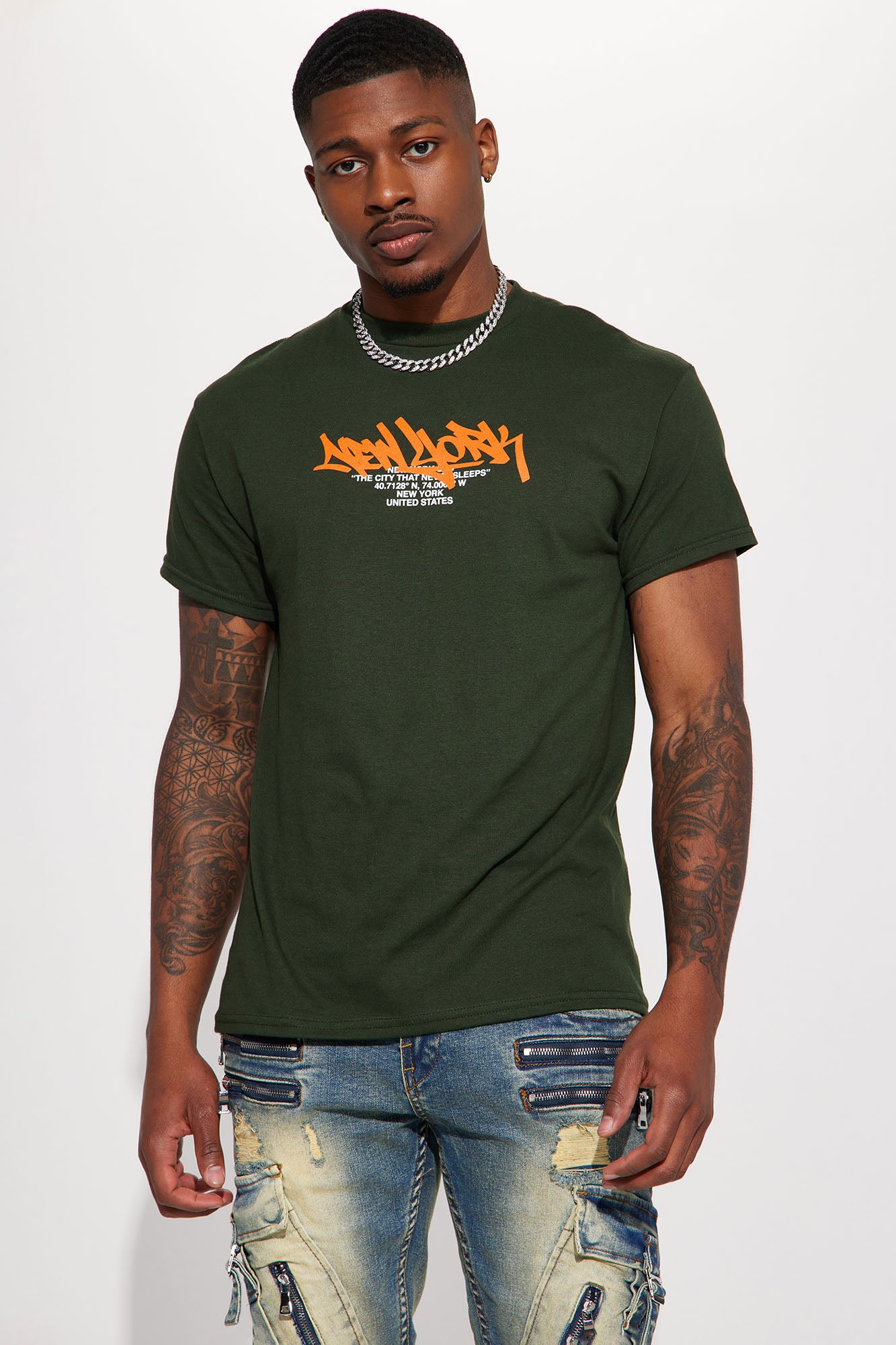 NYC Graff Short Sleeve Tee