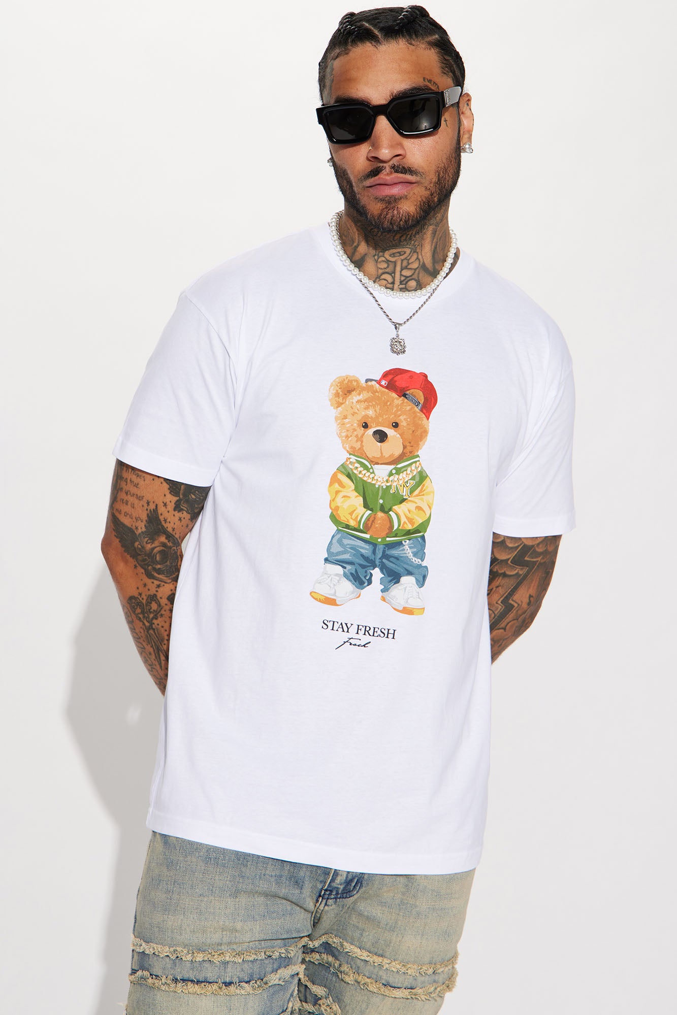 Stay Fresh Bear Short Sleeve Tee