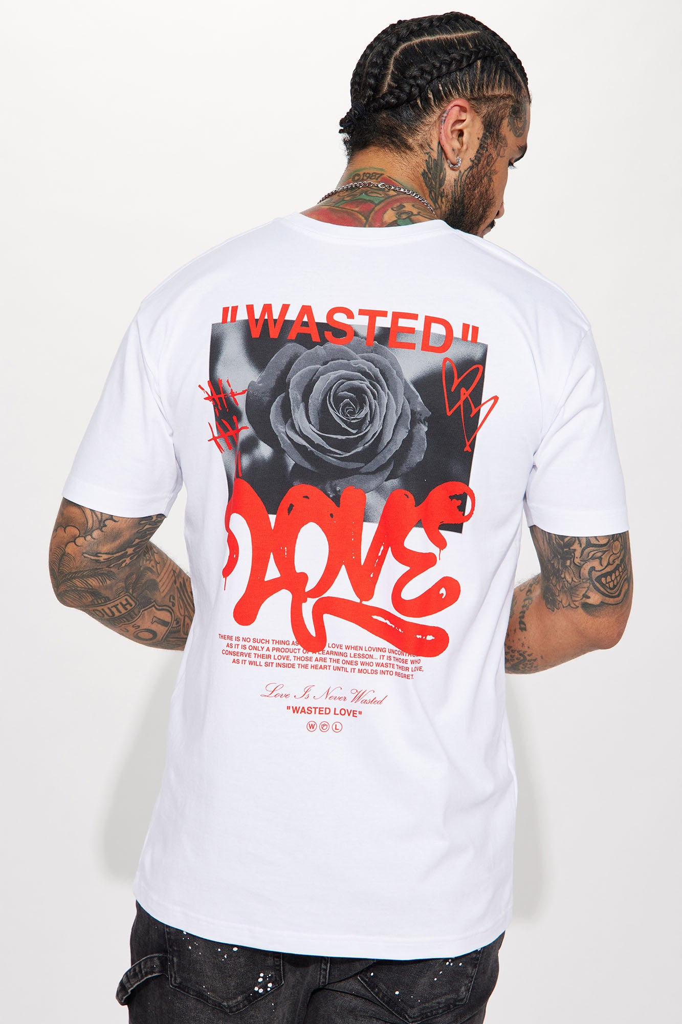 Wasted Love Silence Short Sleeve Tee
