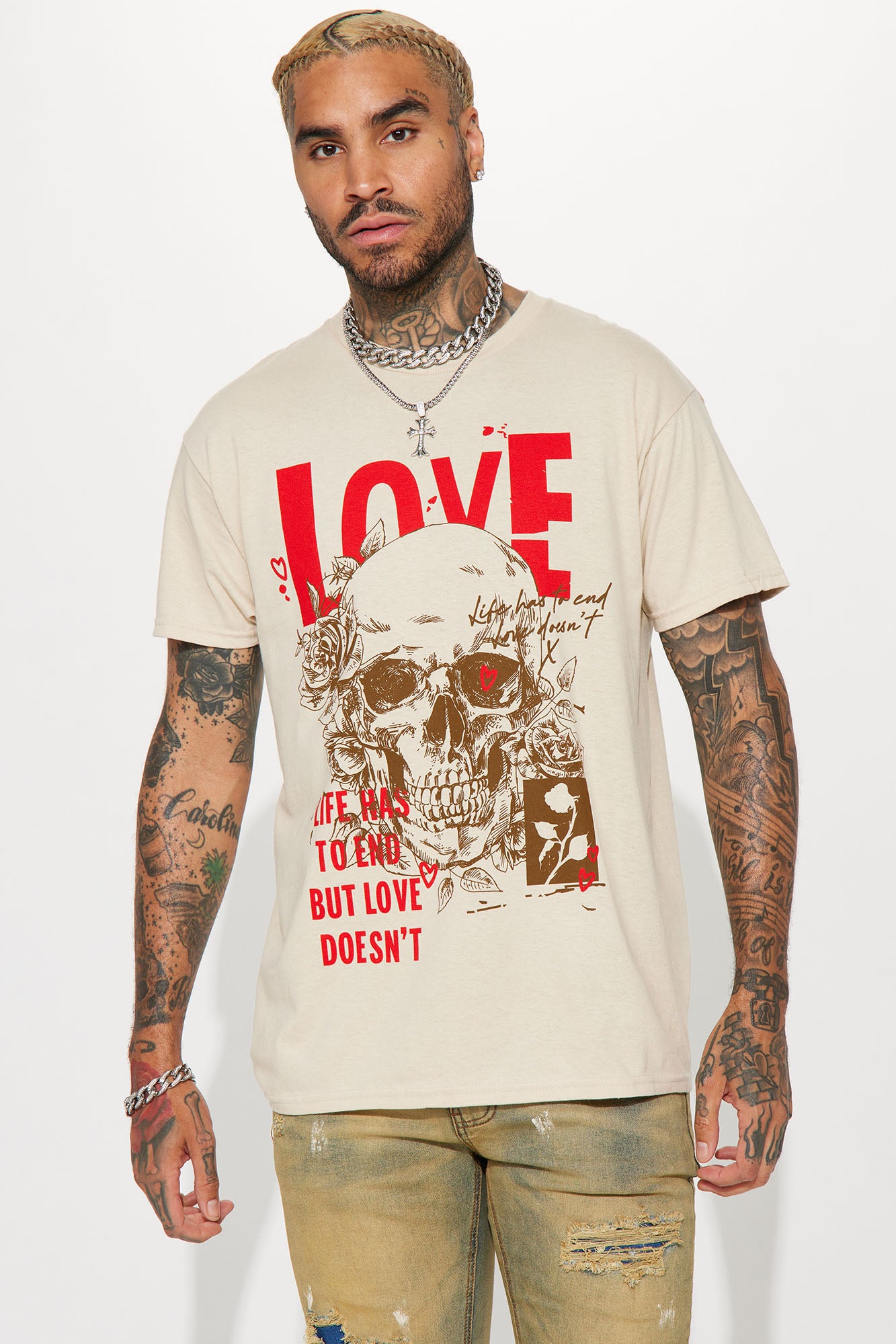 Love Doesn't End Short Sleeve Tee