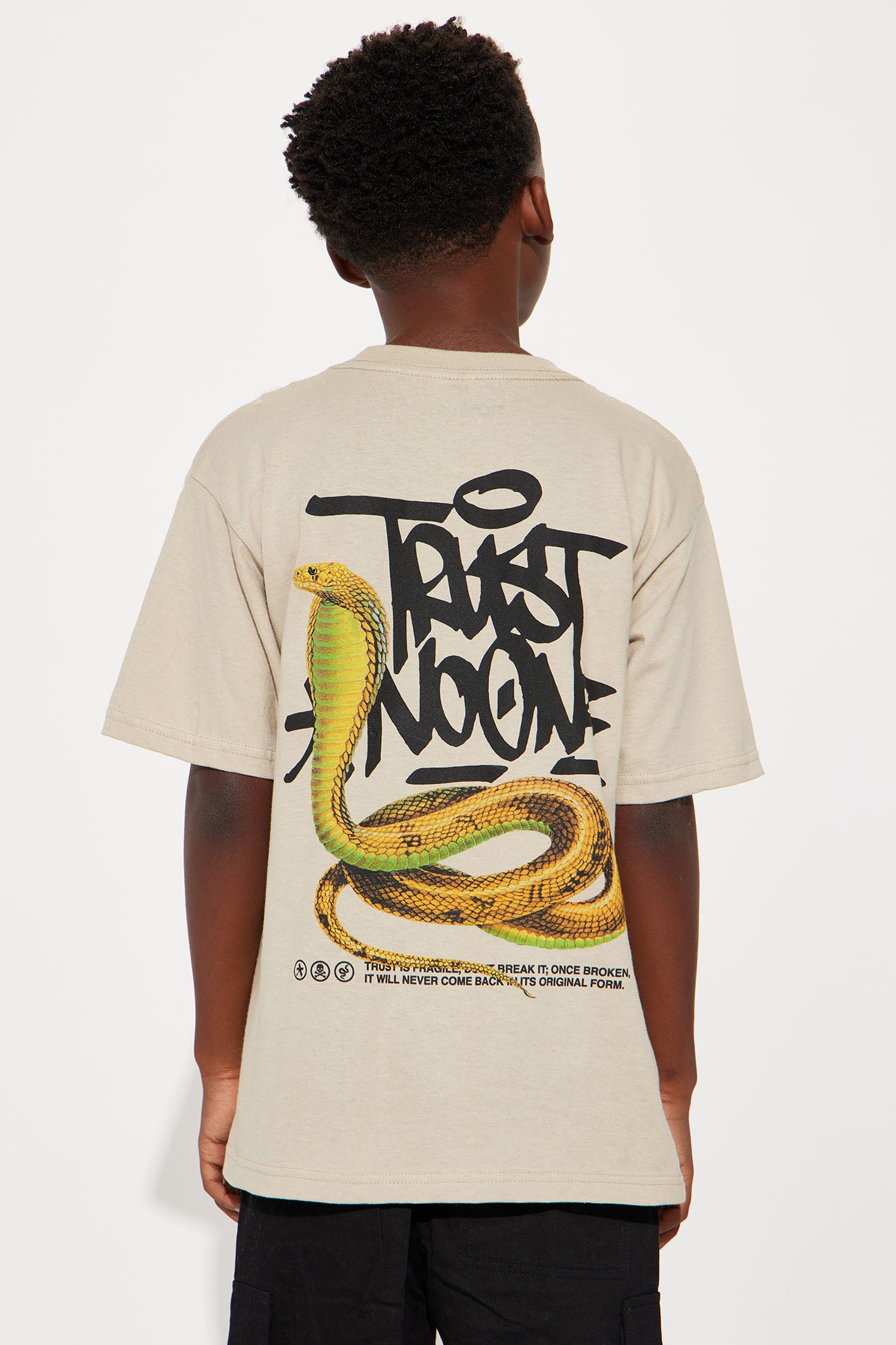 Mini Beware Of Snakes Short Sleeve Tee