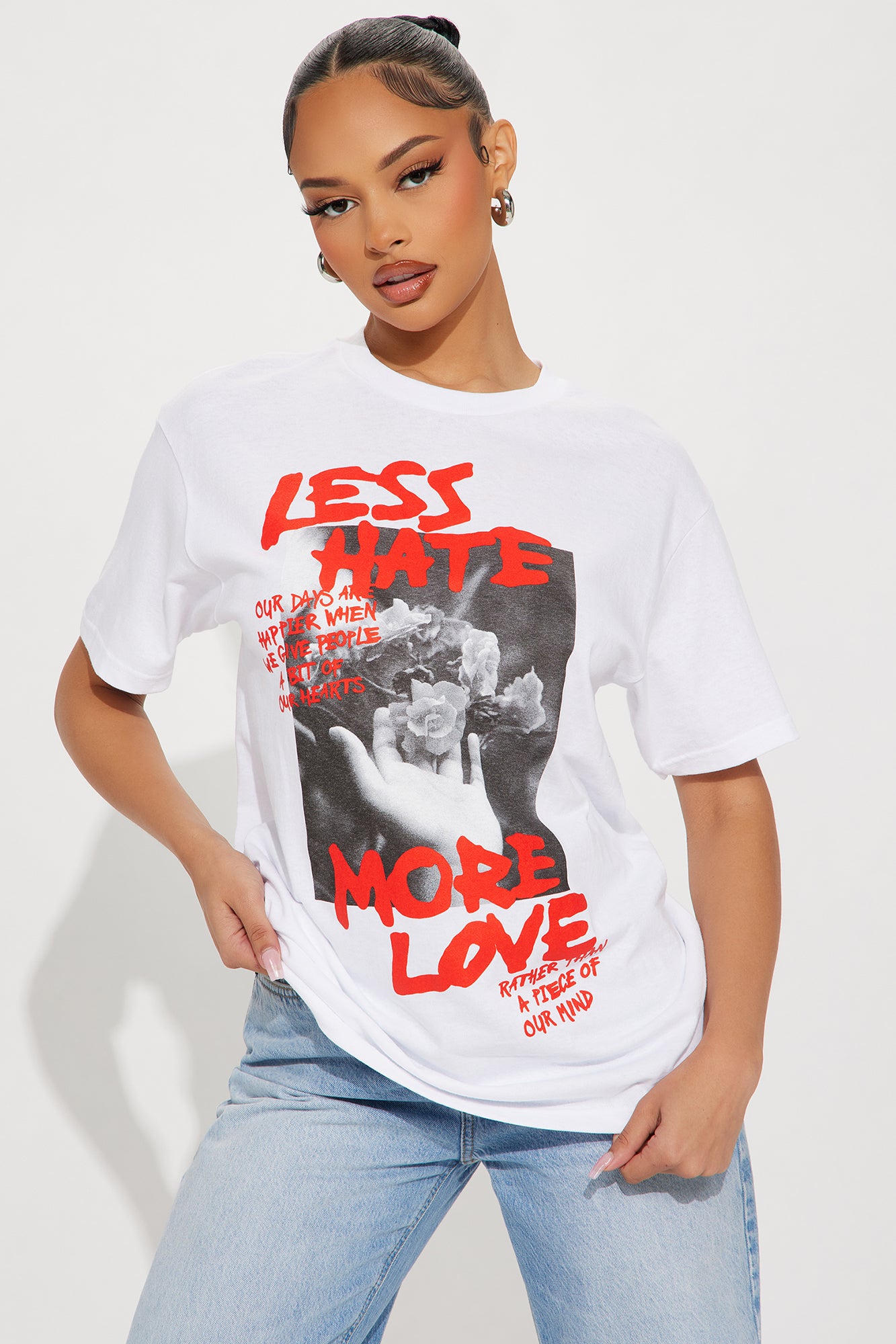 Less Hate More Love Tee