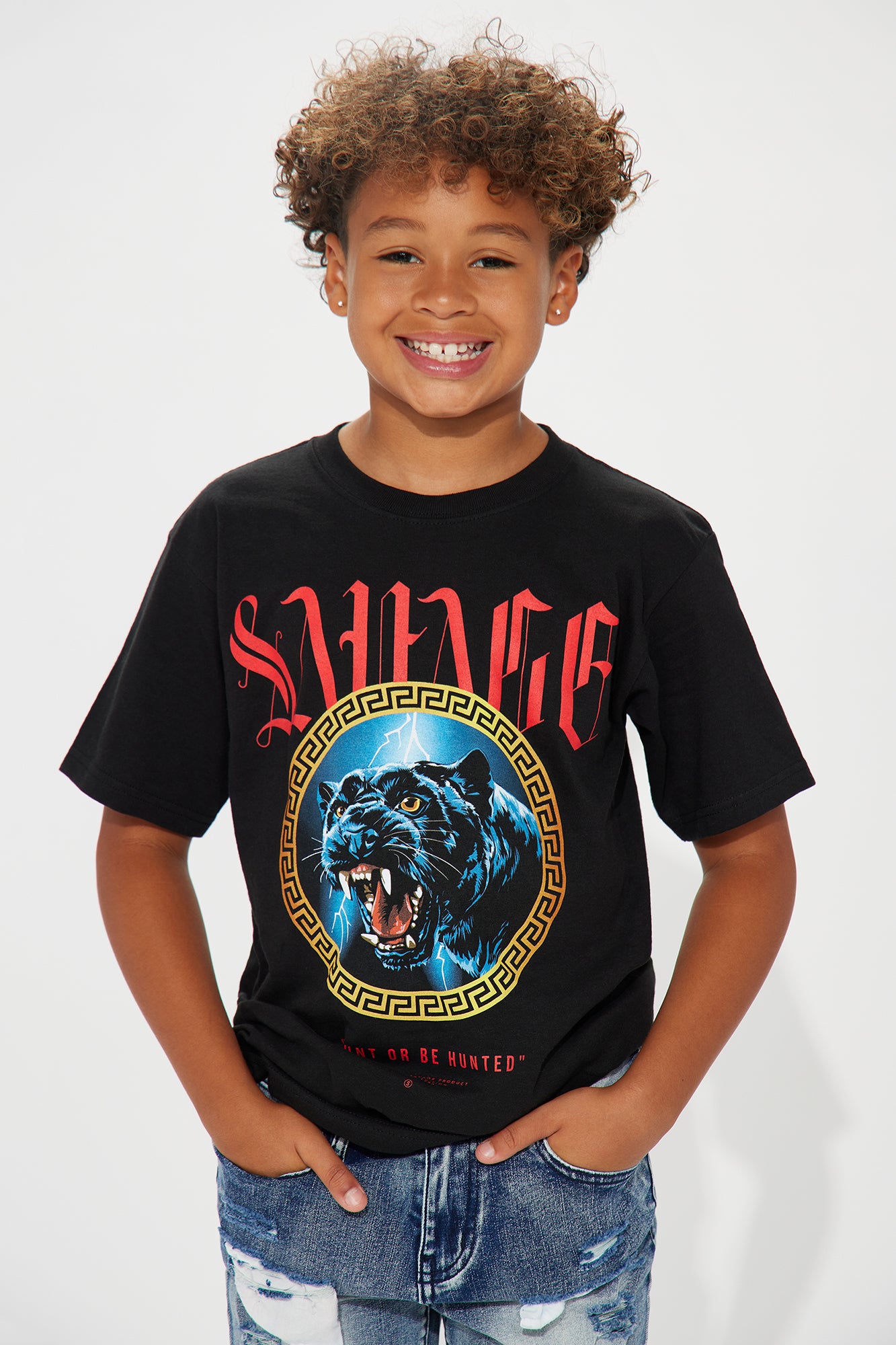Mini Hunt Or Be Hunted Short Sleeve Tee