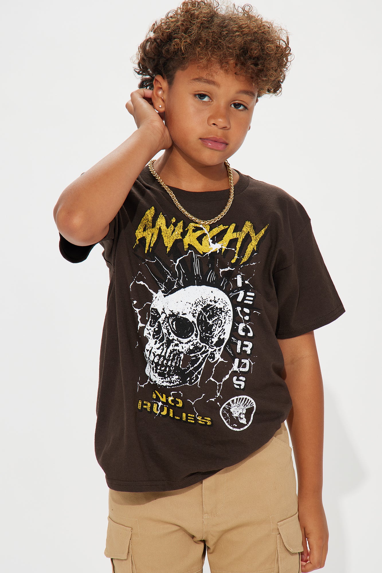 Mini Anarchy Records Short Sleeve Tee