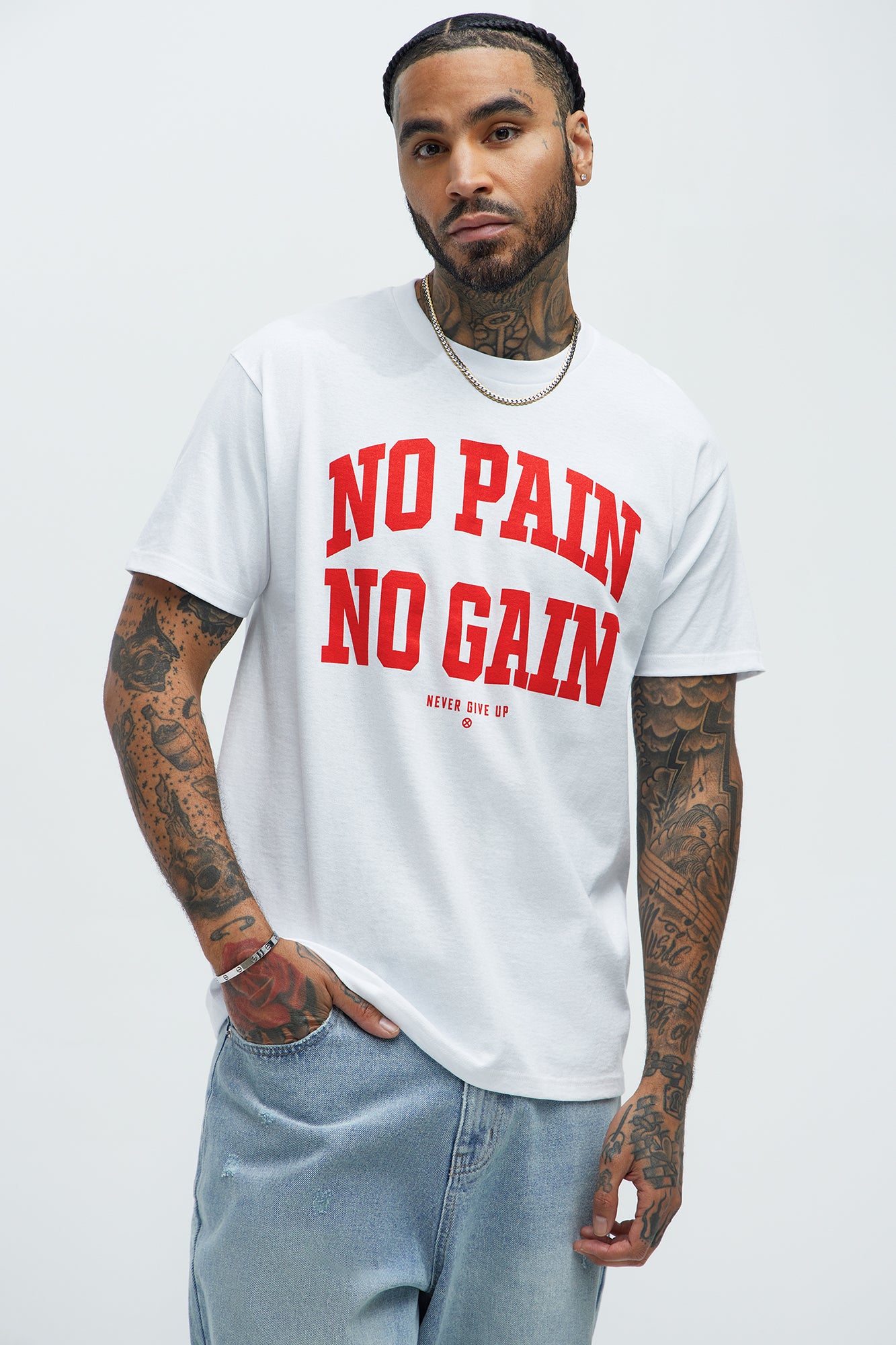 No Pain No Gain Short Sleeve Tee