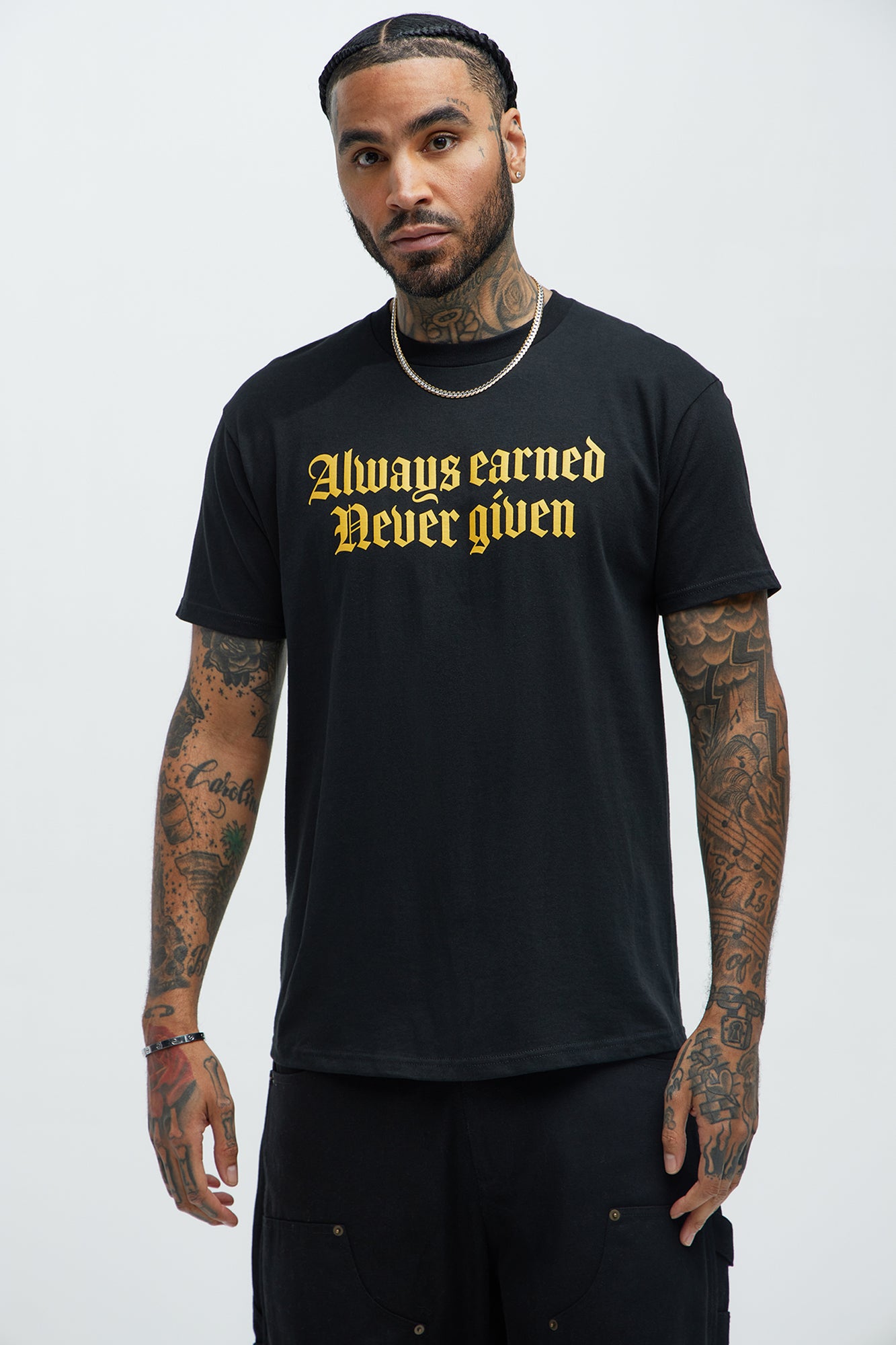 Always Earned Short Sleeve Tee