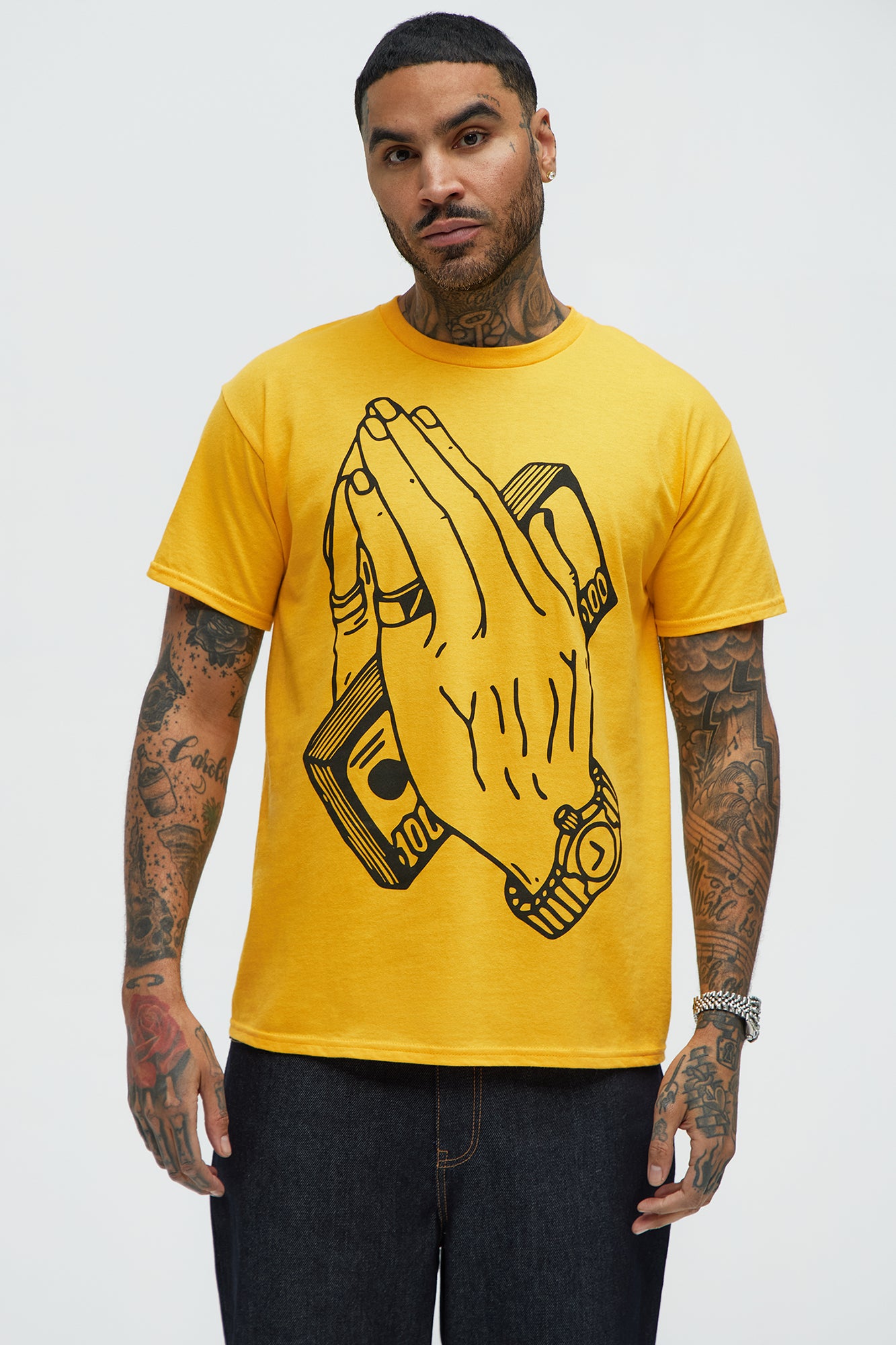 Pray For My Hustle Short Sleeve Tee