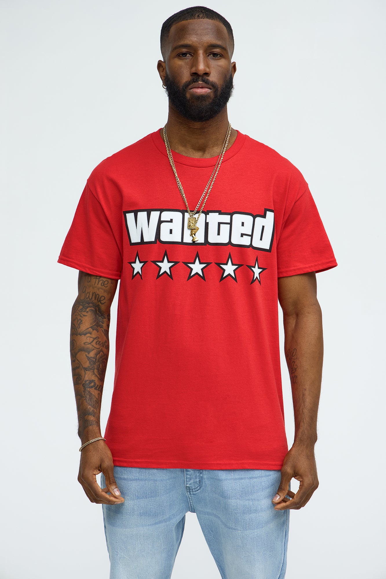 5 Star Wanted Short Sleeve Tee