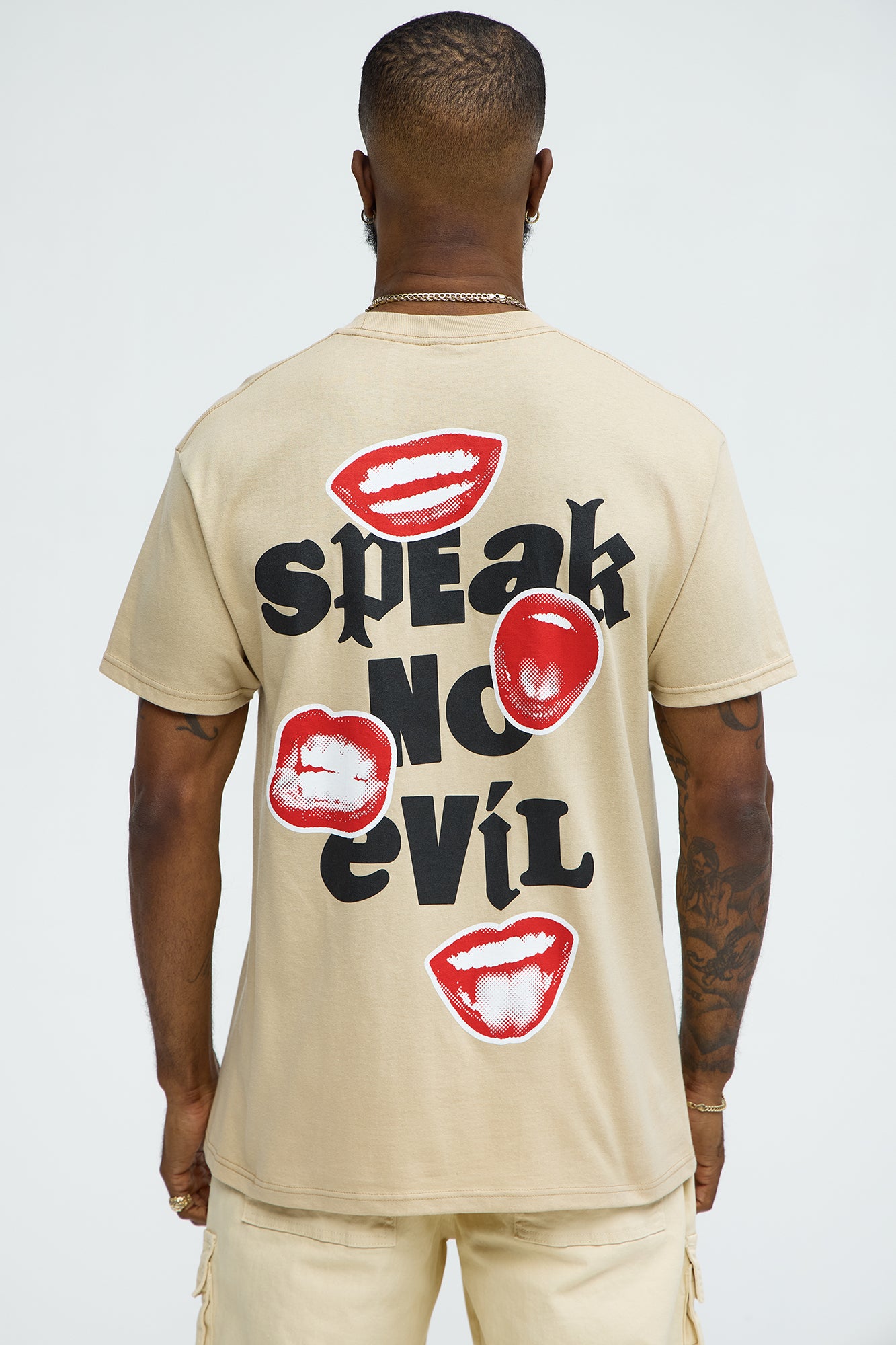 Speak No Evil Mens Short Sleeve Tee