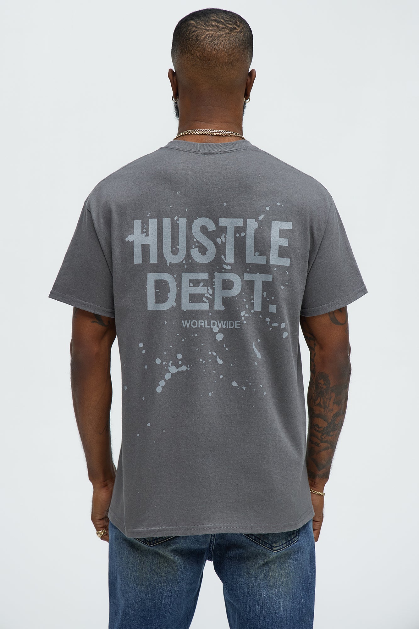Hustle Department Short Sleeve Tee