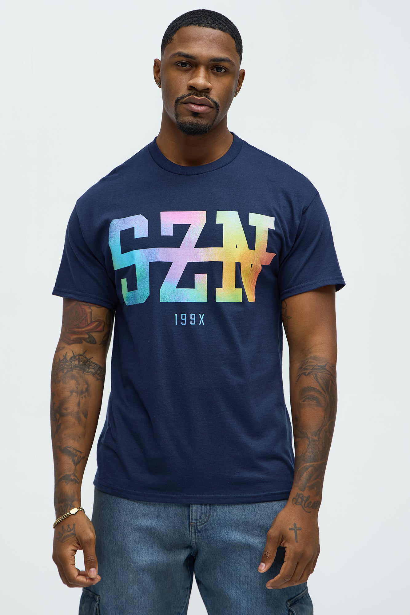 SZN Short Sleeve Crew Neck T shirt