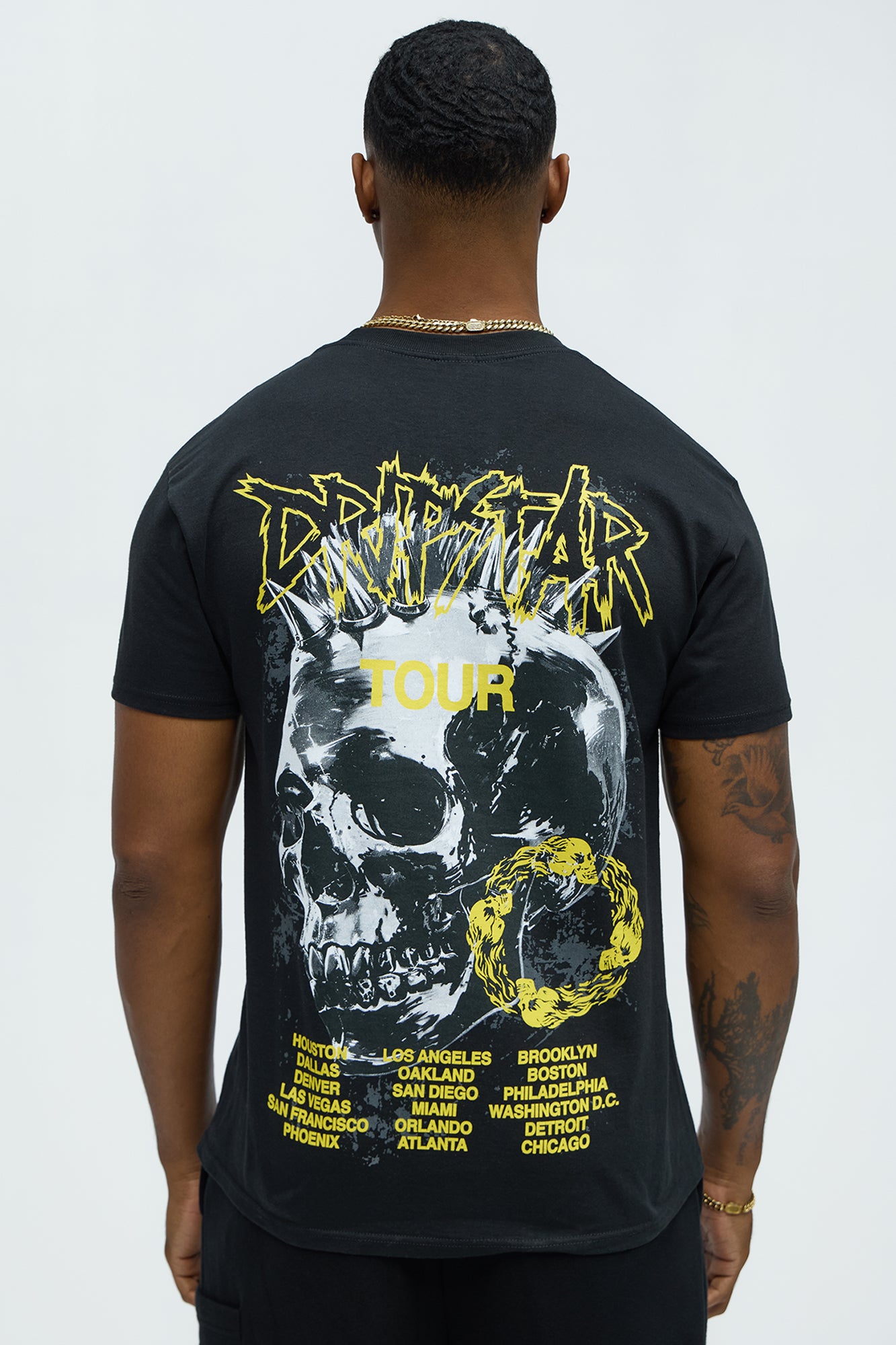 Tour Short Sleeve Crew Neck T shirt