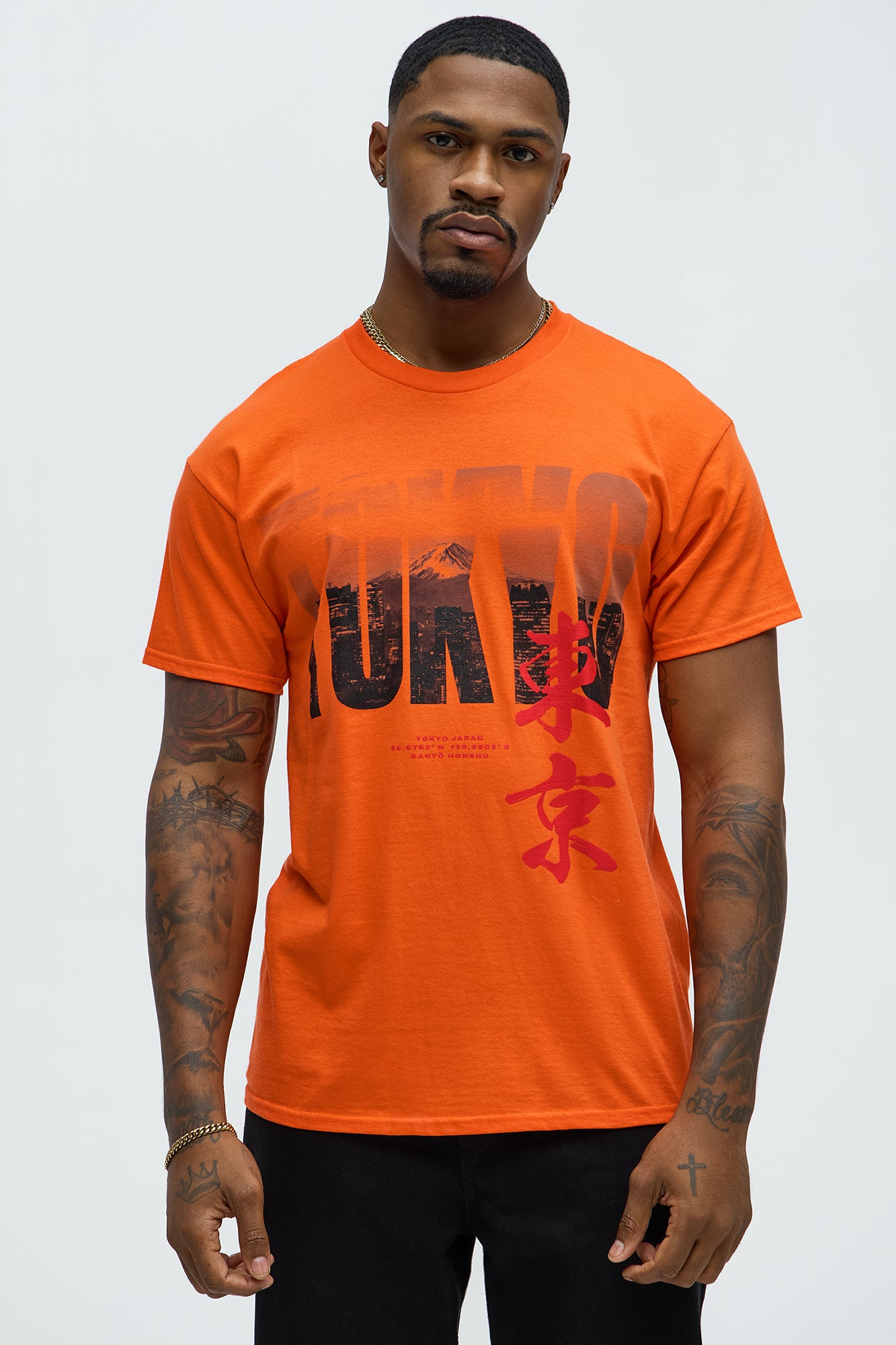 Tokyo Crew Neck Short Sleeve T shirt