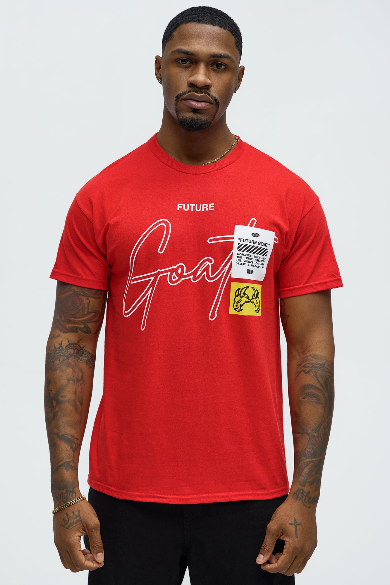 Future GOAT Label Short Sleeve Tee