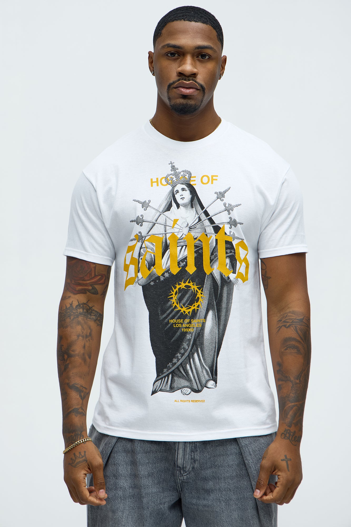 The House Of Saints Short Sleeve Tee