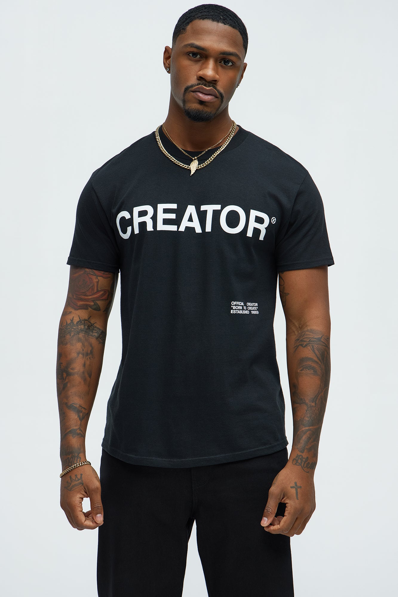 Born To Create Short Sleeve Tee