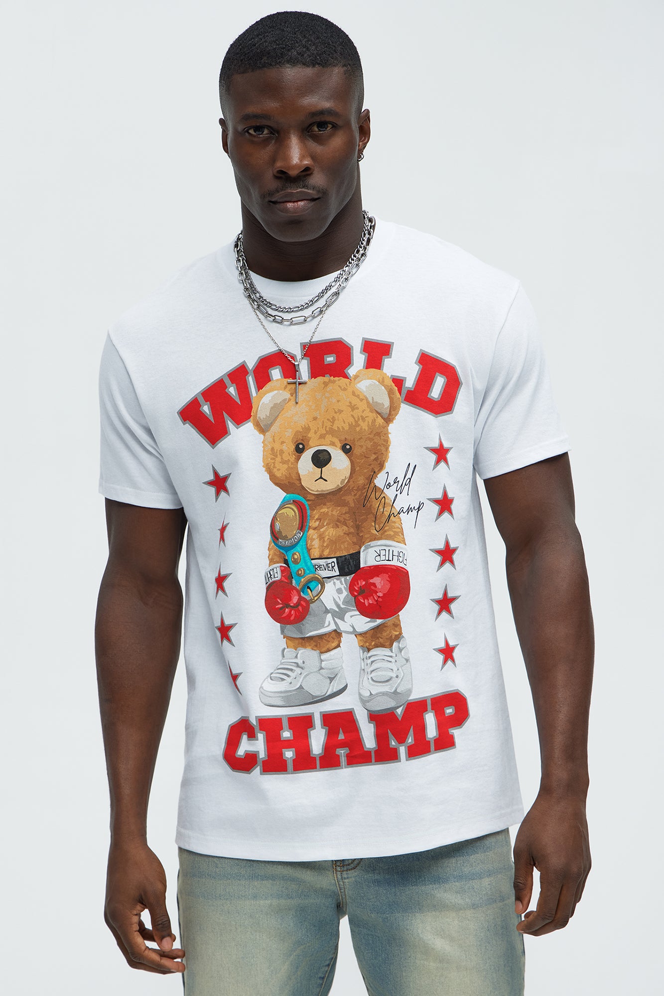 World Champ Bear Short Sleeve Tee