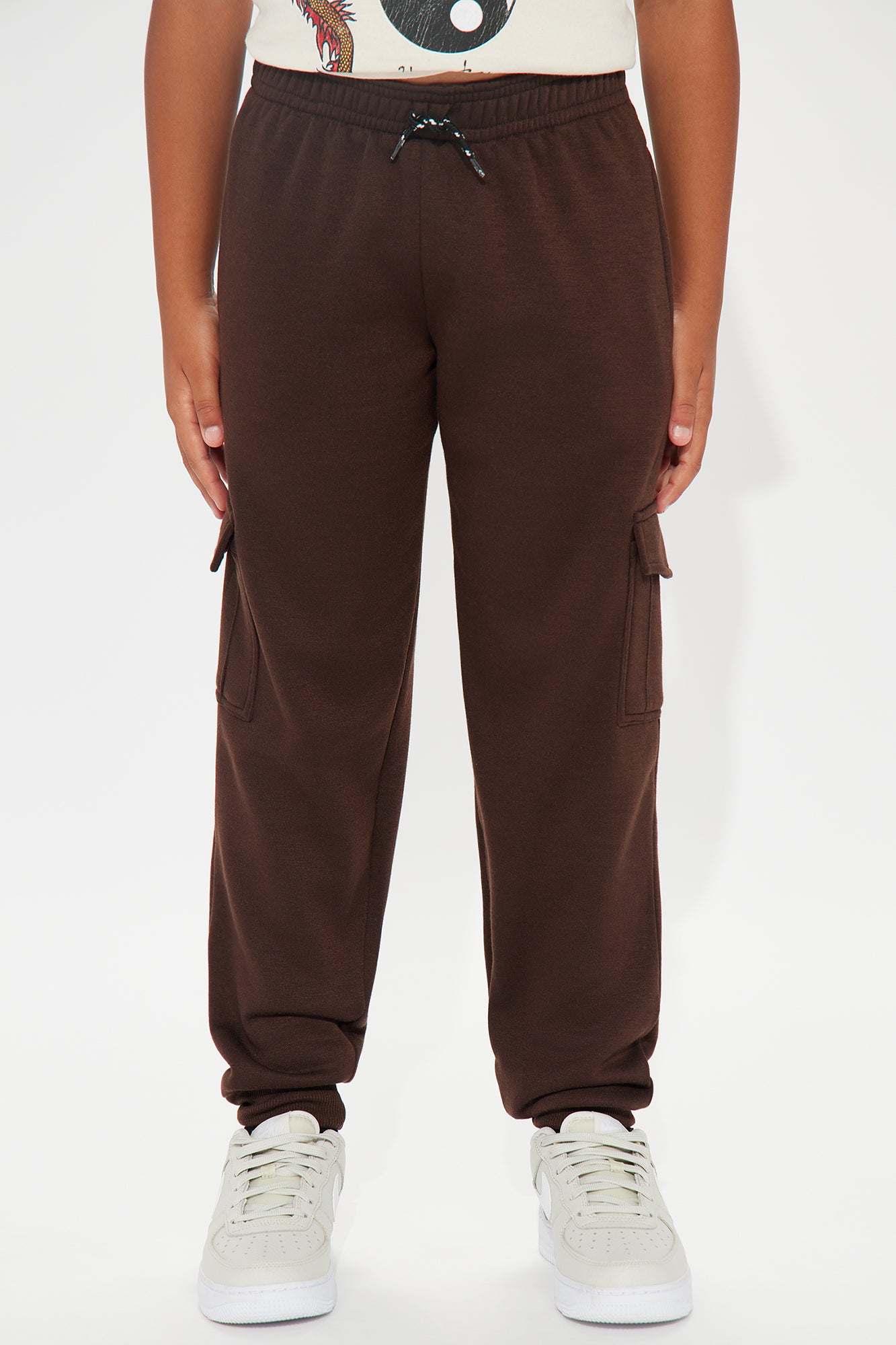 Mini Fleece Cargo Joggers
