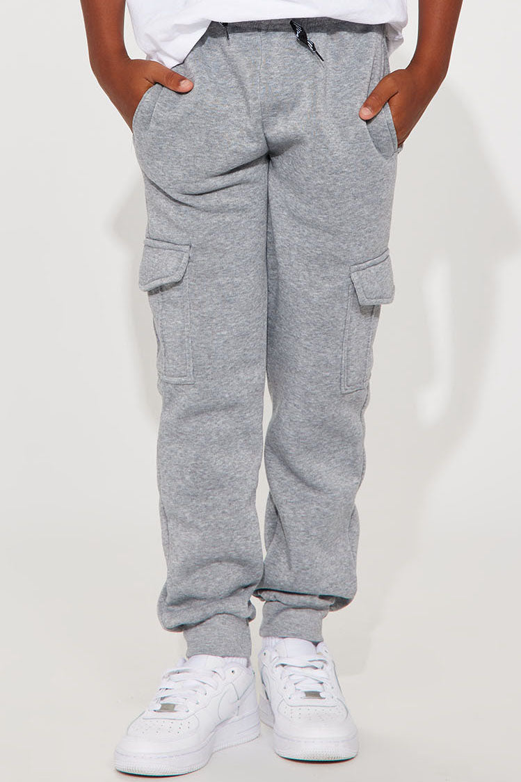 Mini Fleece Cargo Joggers