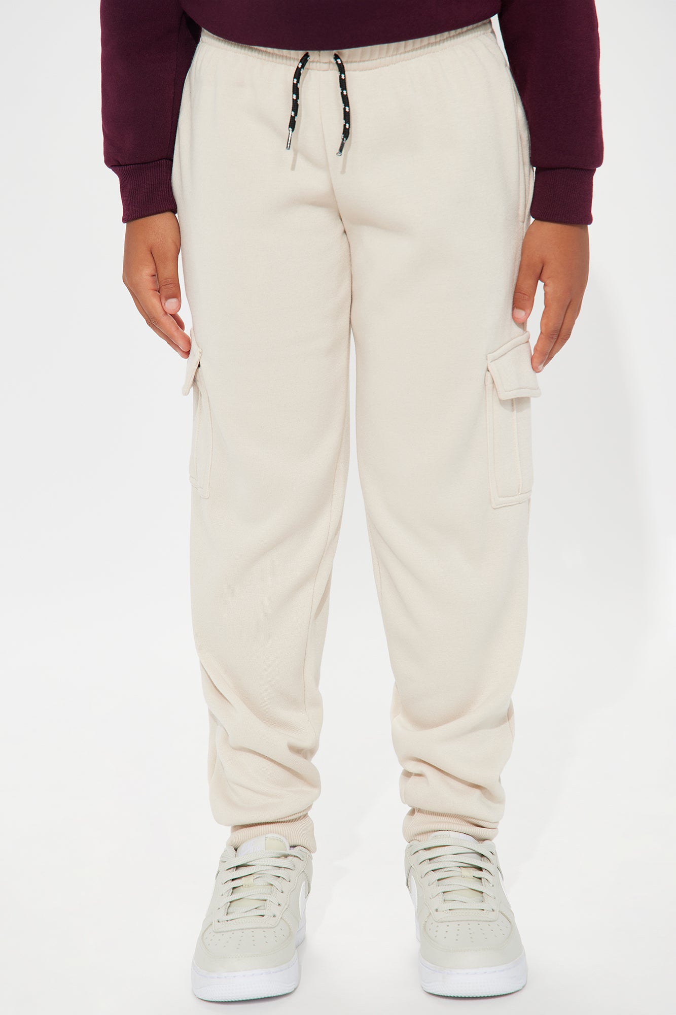 Mini Fleece Cargo Joggers