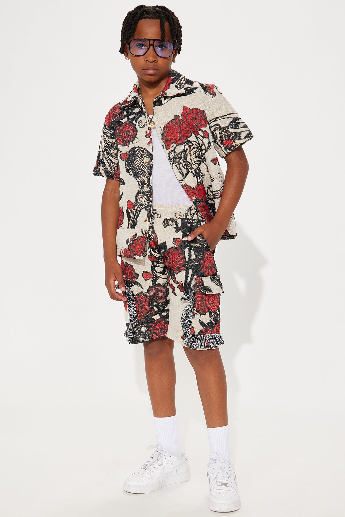Mini Petals Tapestry Shorts