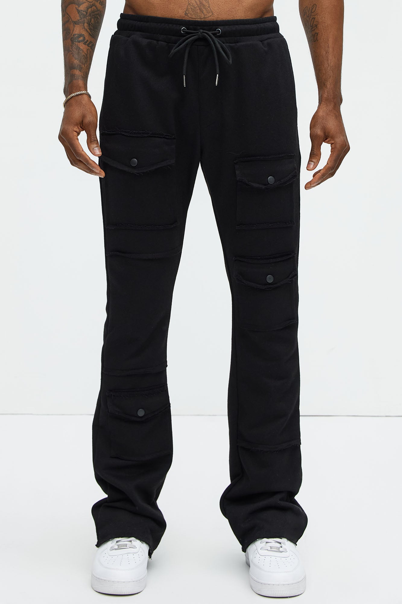 Extra Cargo Flared Sweatpants