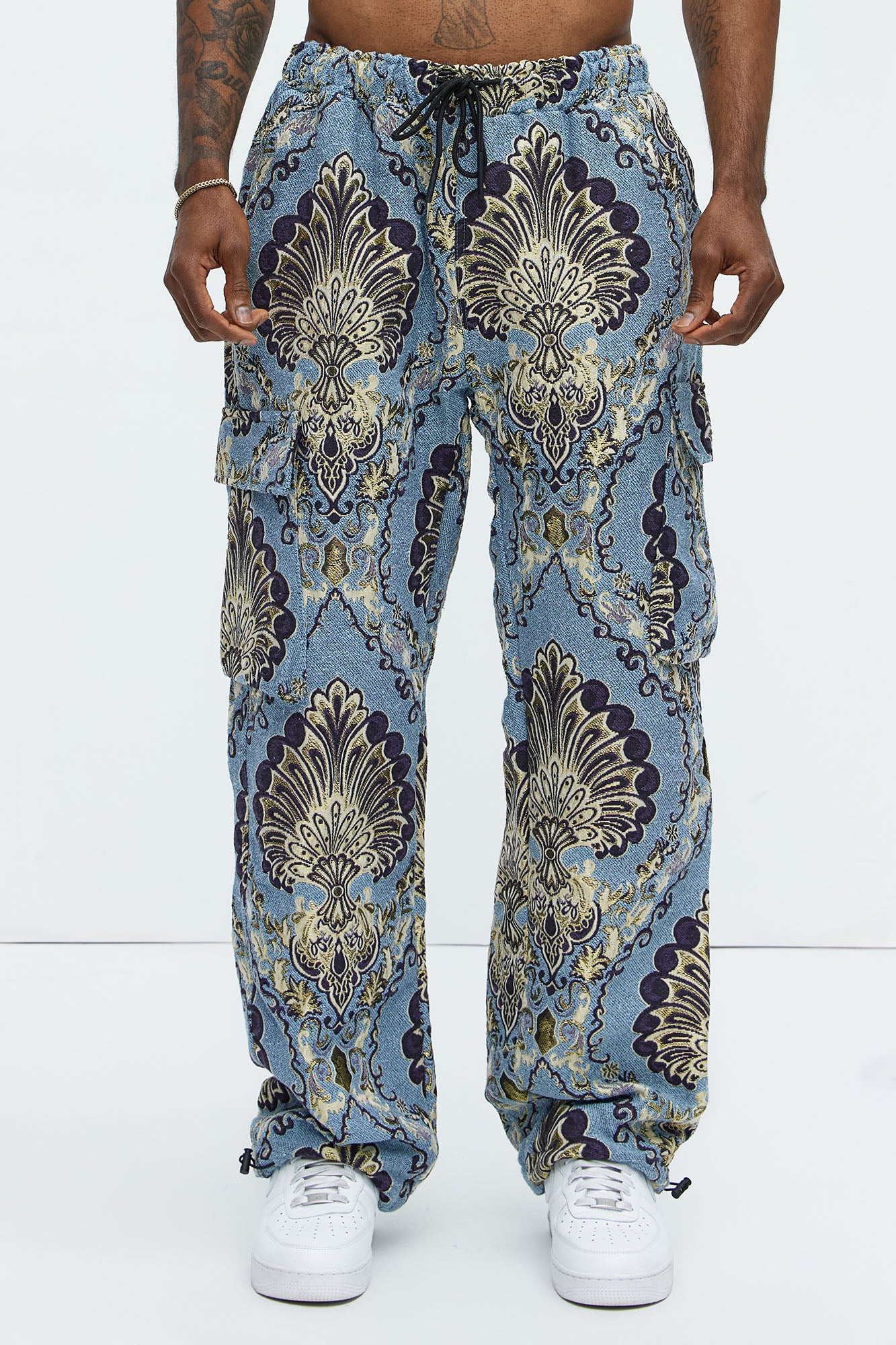 Highland Tapestry Baggy Cargo Pants