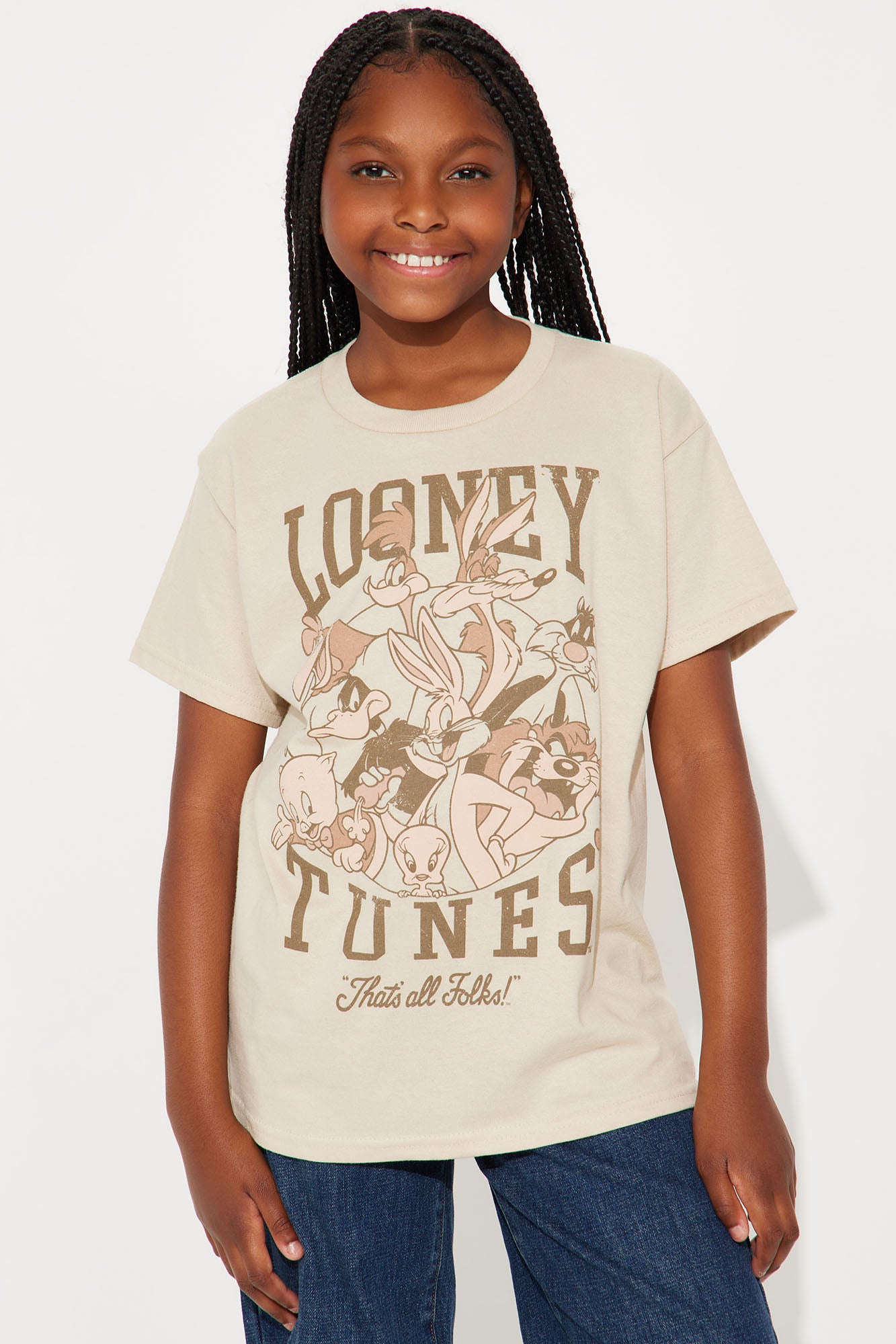 Mini Looney Tunes That's All Folks Tee