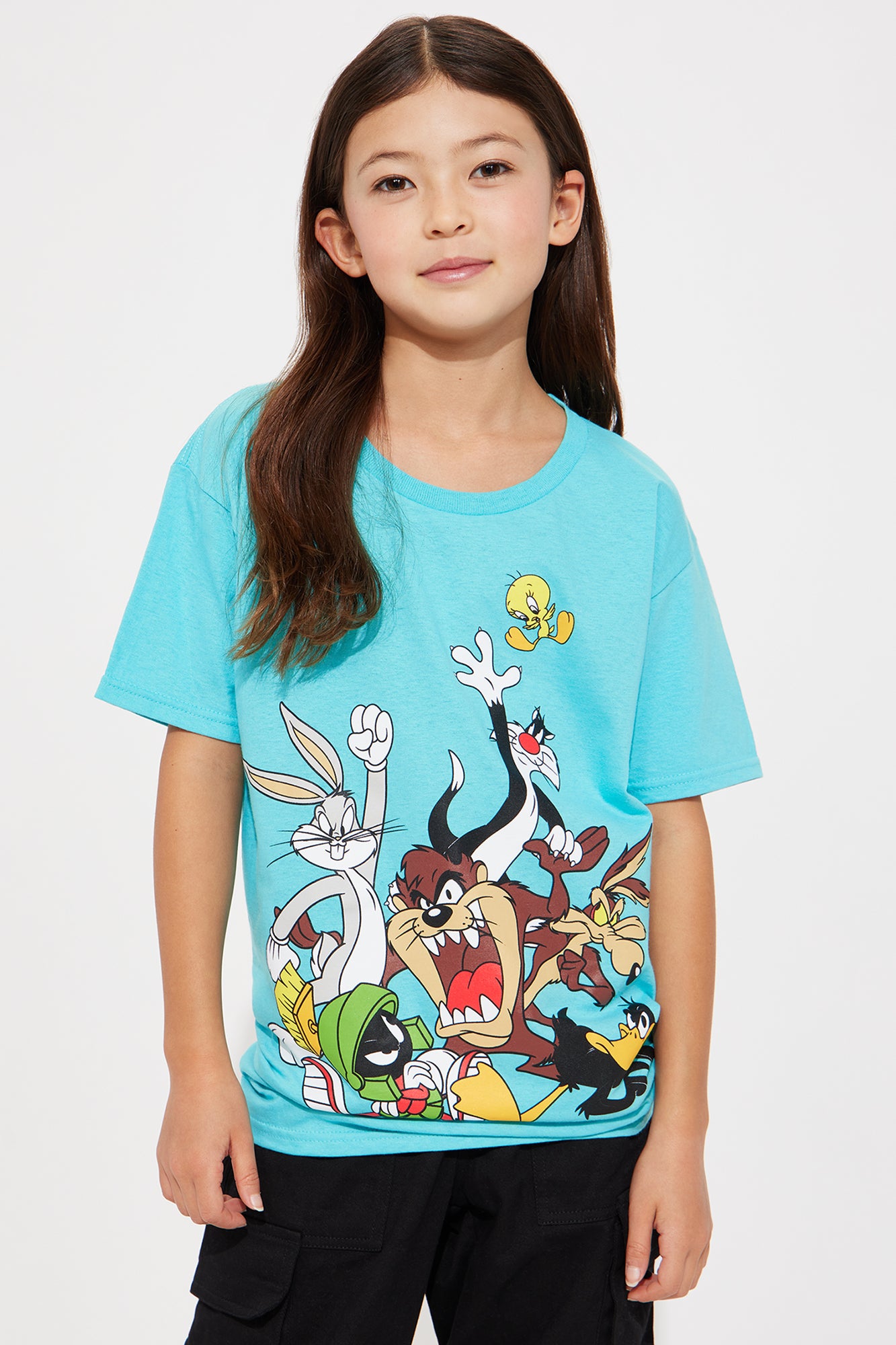 Mini Looney Tunes Gang Front/Back Tee
