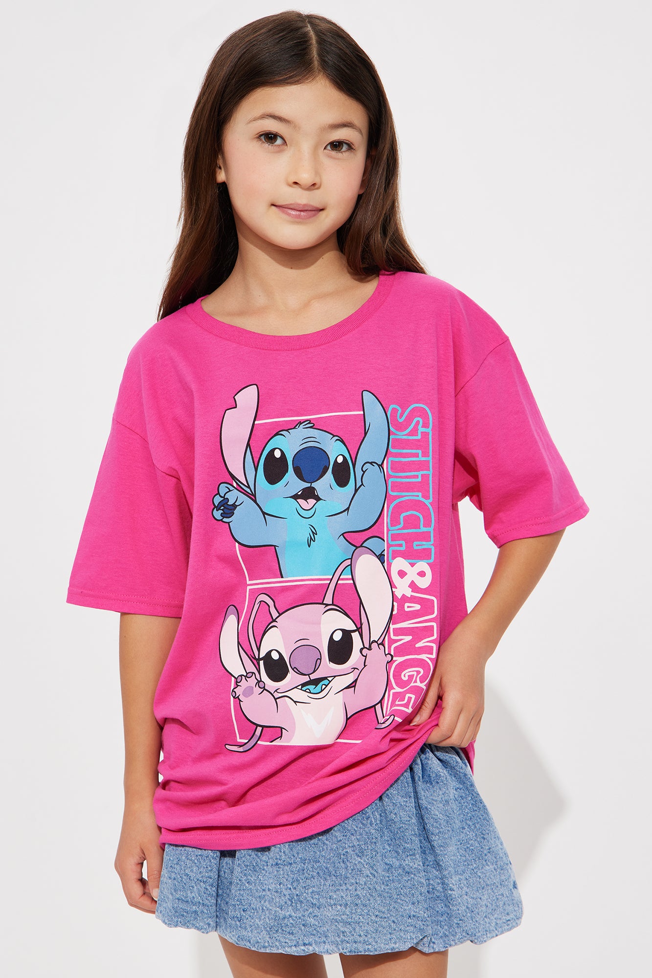 Mini Stitch And Angel T-Shirt