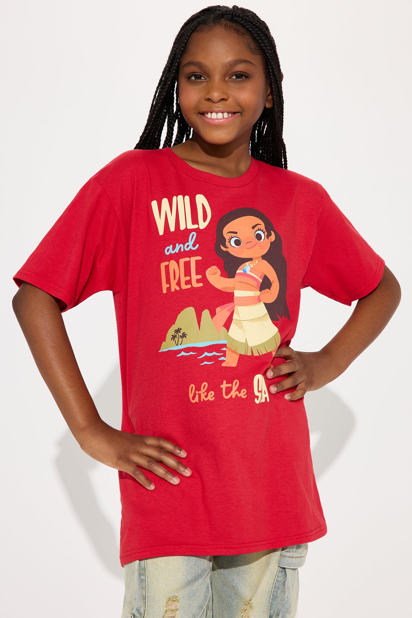 Mini Moana Wild And Free T-Shirt